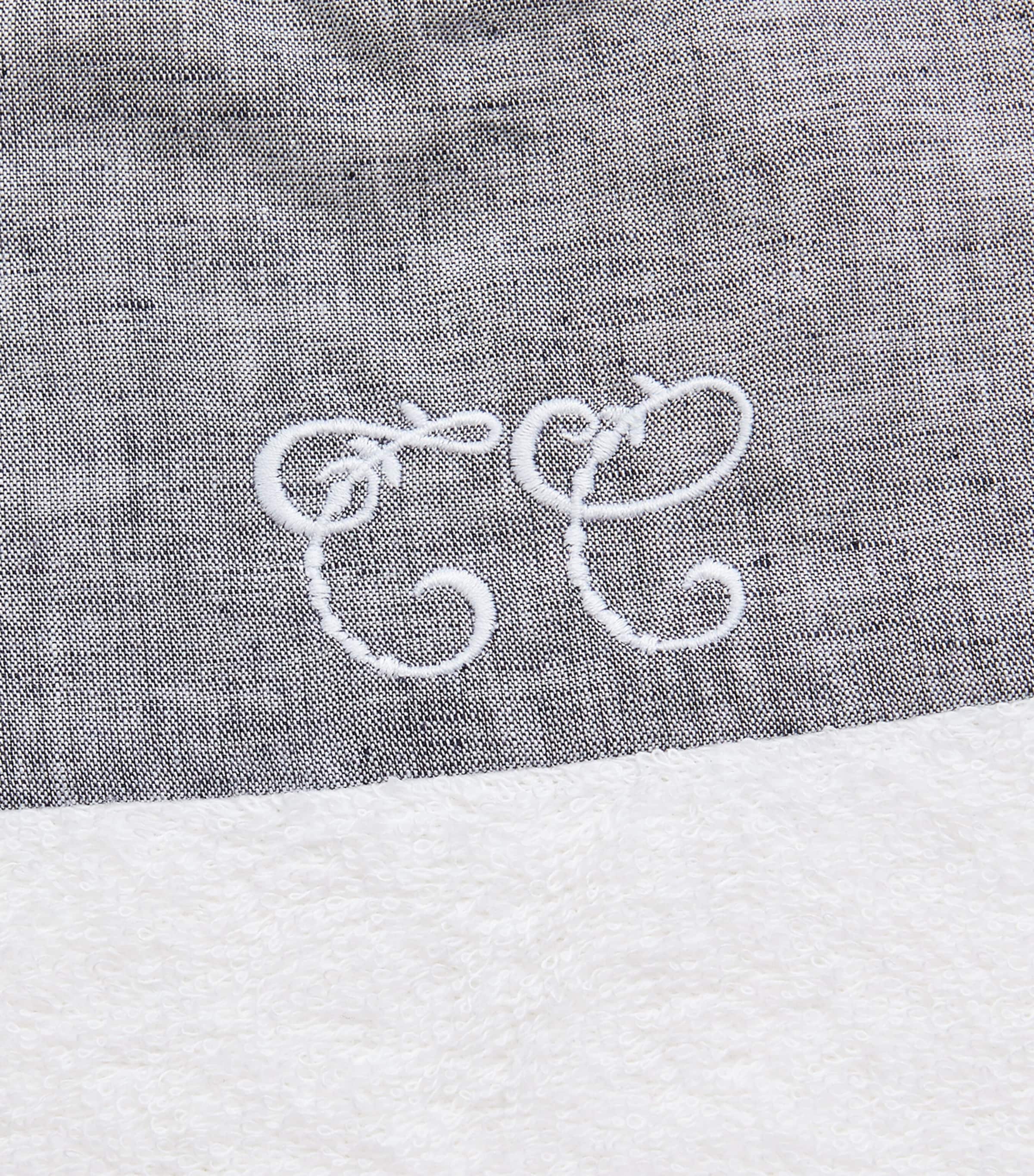 Printed Embroidered Bib 50 VERT OPALINE Image 3