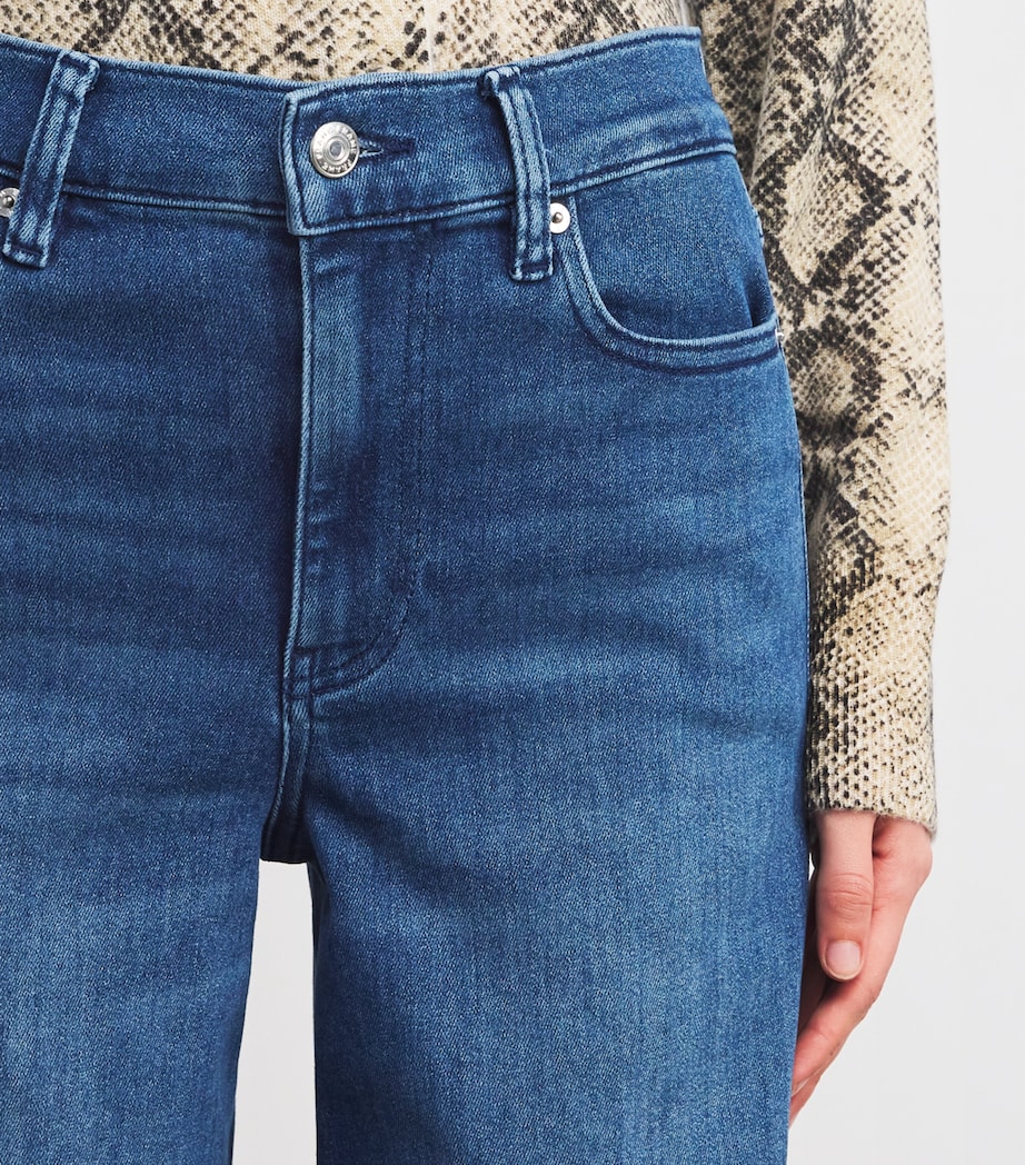 Le Slim Palazzo Wide-Leg Jeans REIGN Image 6