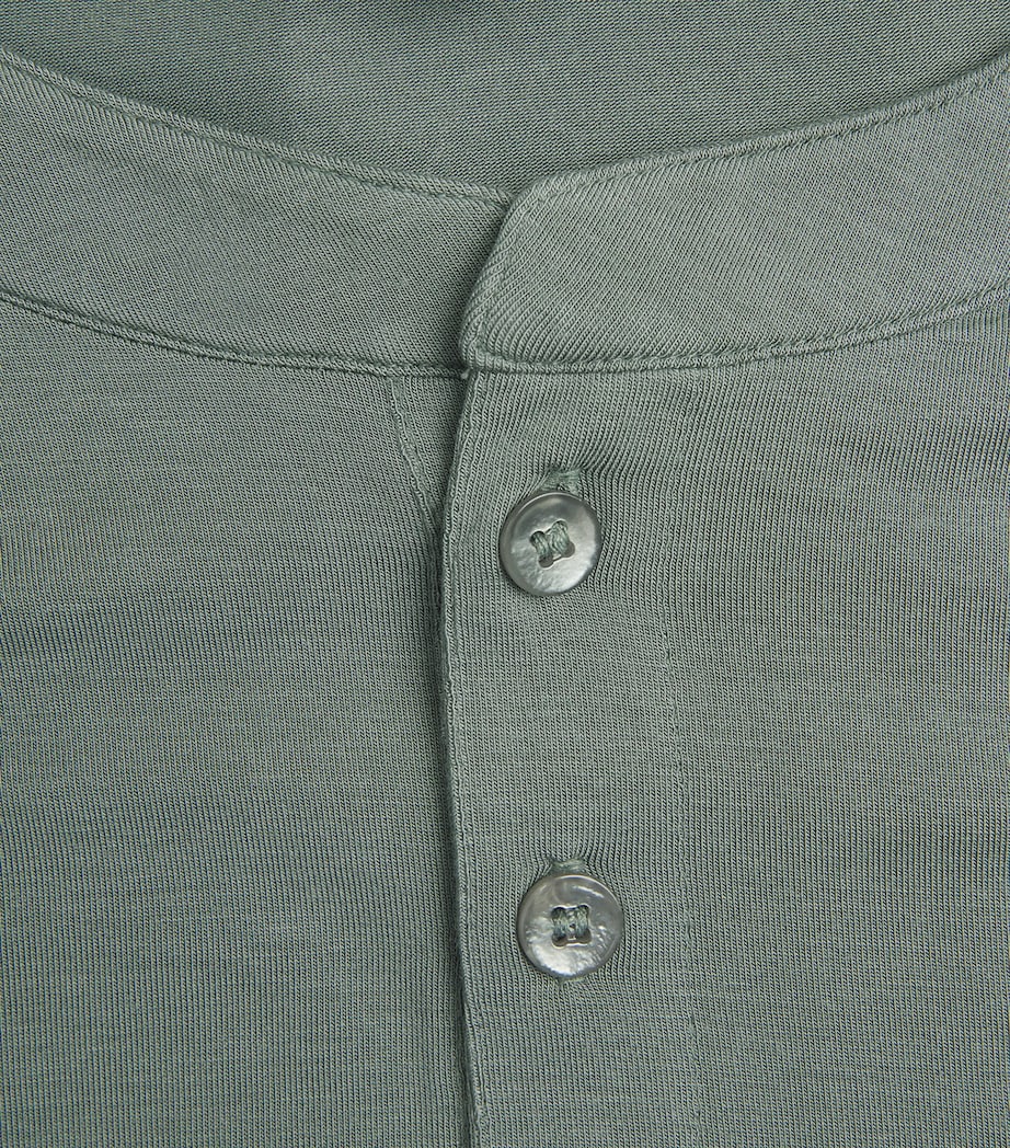 Eberjey Mens Modal Henry Long Pyjama Set Desert Sage Image 5