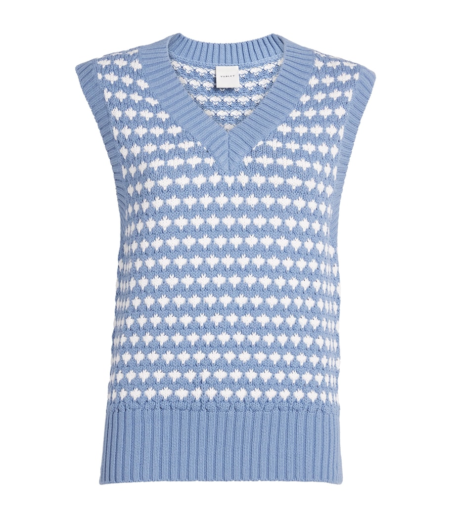 Antonella Sweater Vest INFINITY BLUE Image 1
