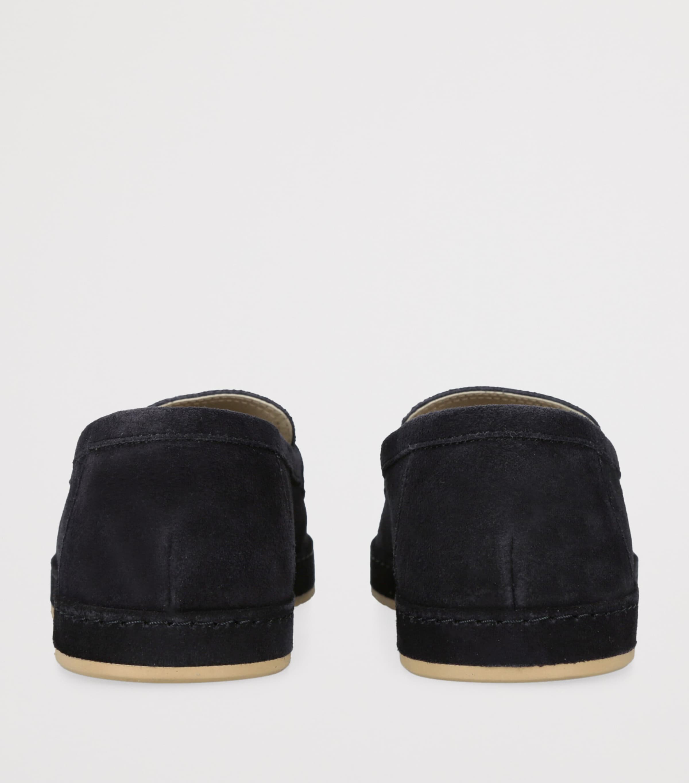 Suede Loafer Sneakers NAVY Image 2