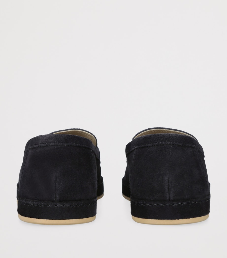 Suede Loafer Sneakers NAVY Image 2
