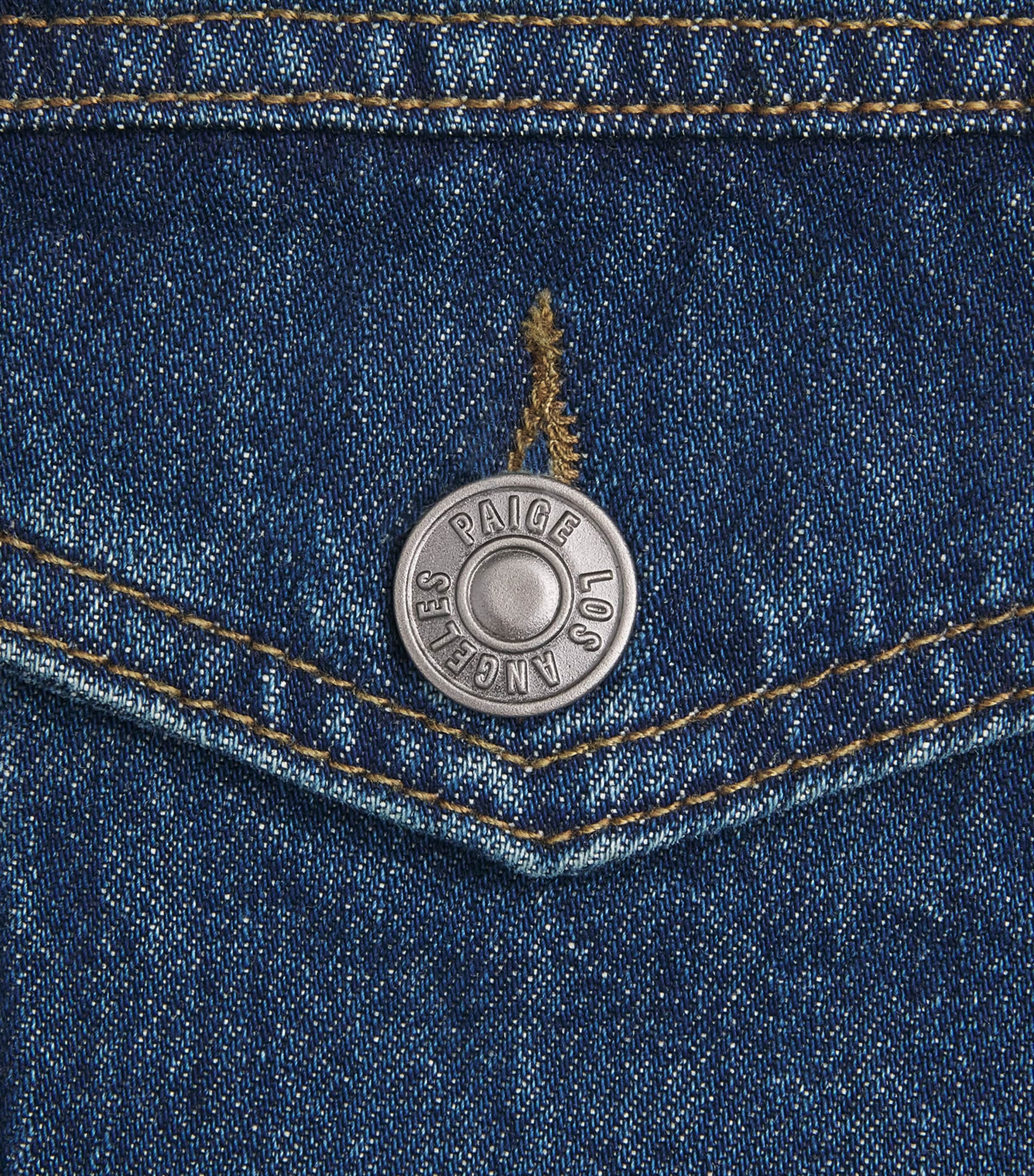 PAIGE Mens Erickson Denim Jacket Des Moines Image 6