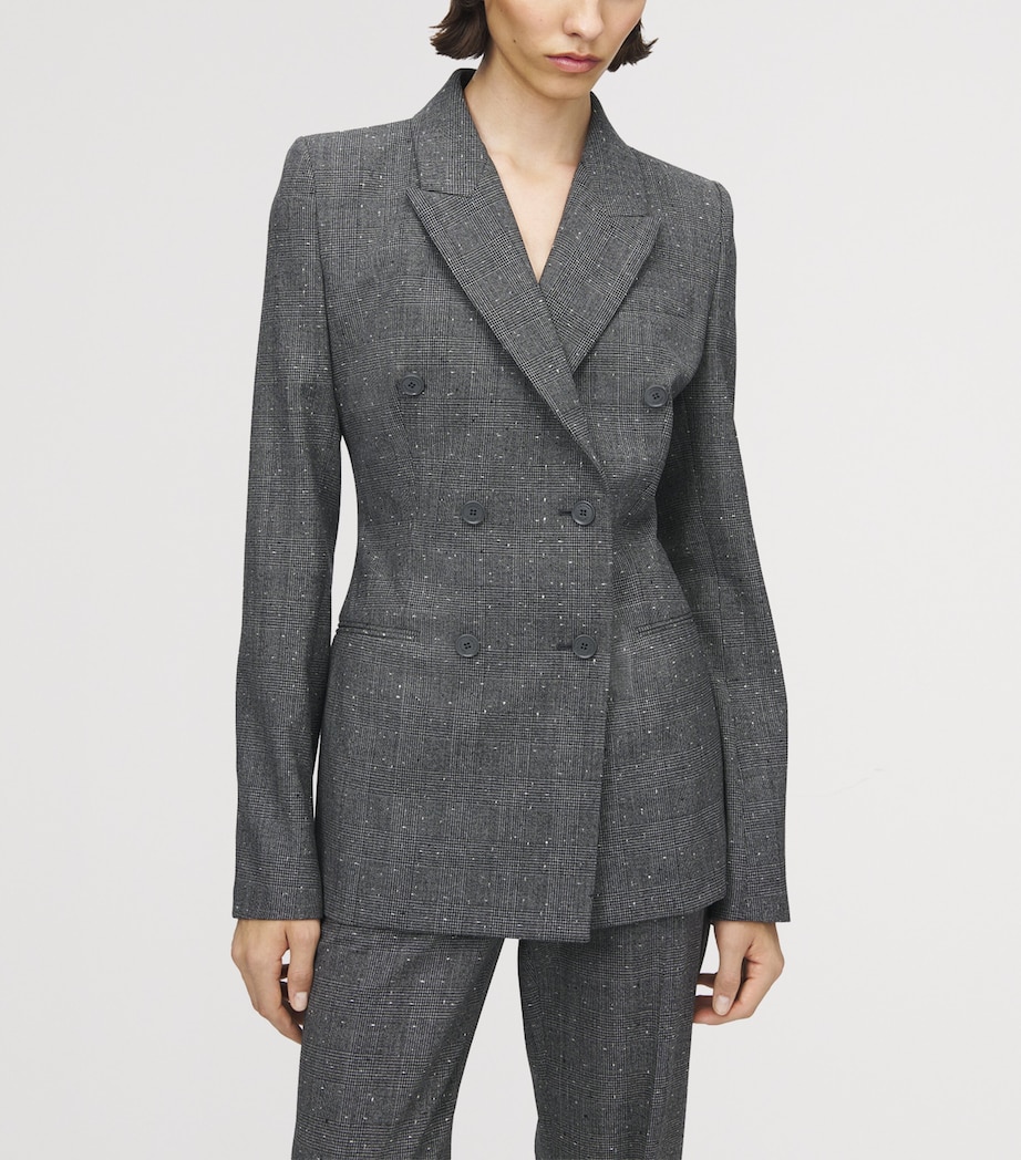 Wool Double-Breasted Blazer 1080 Image 2