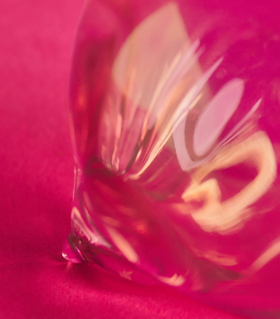 Artifactually Glass Swirl Tree Decoration Pink Image 2