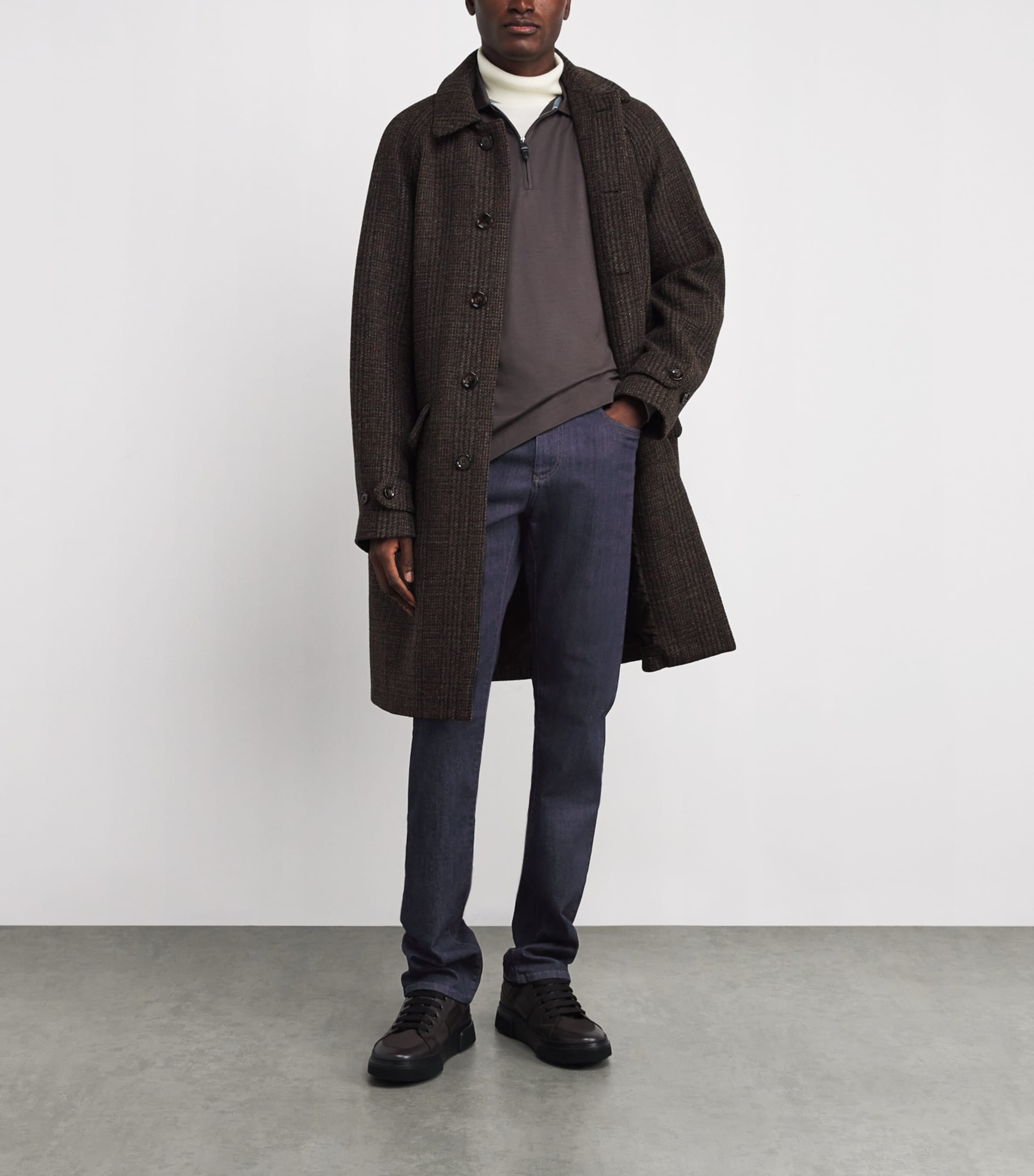 Slim Jeans 300 DARK BLUE Image 2