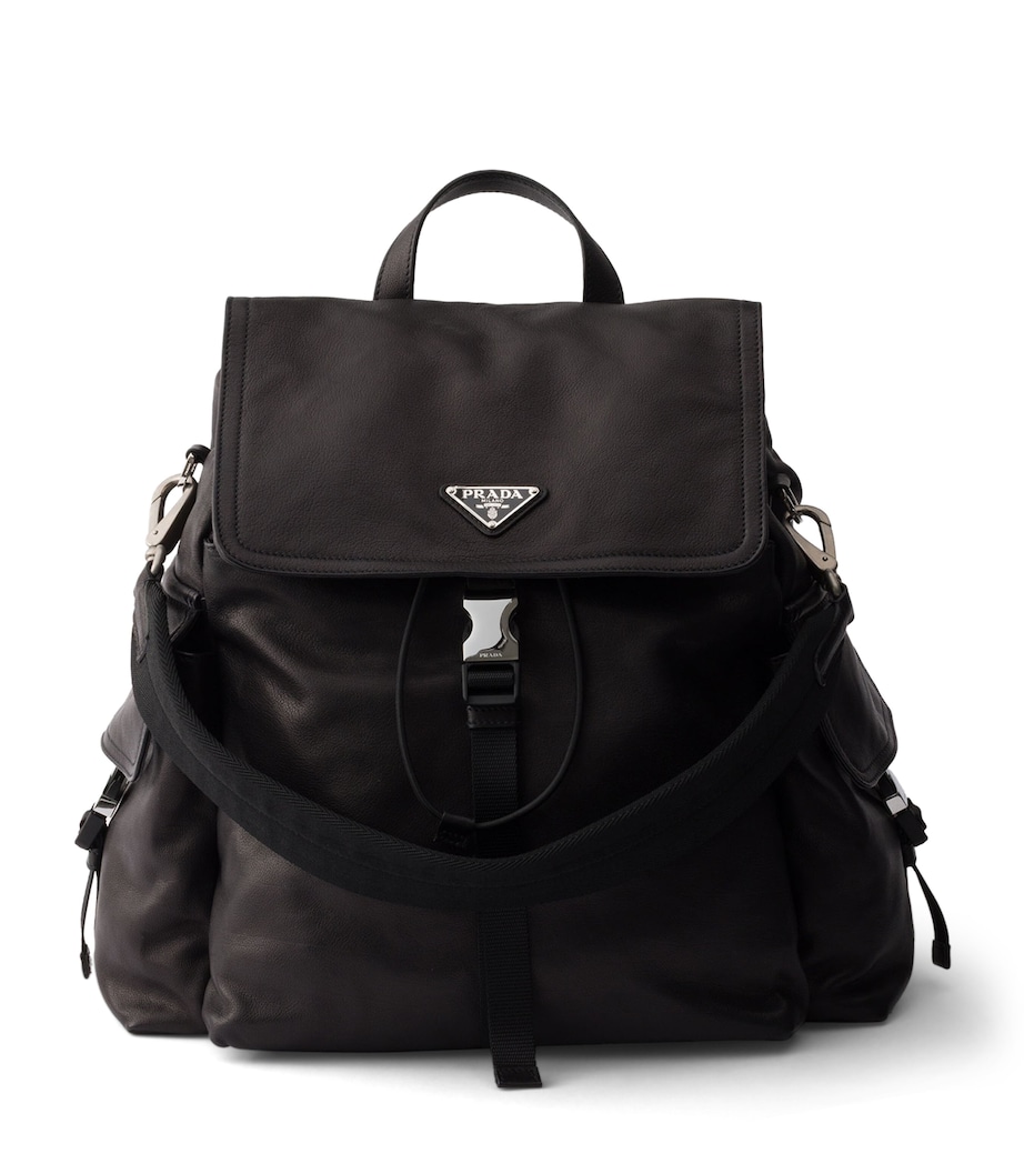 Prada Leather Explore Backpack Image 1