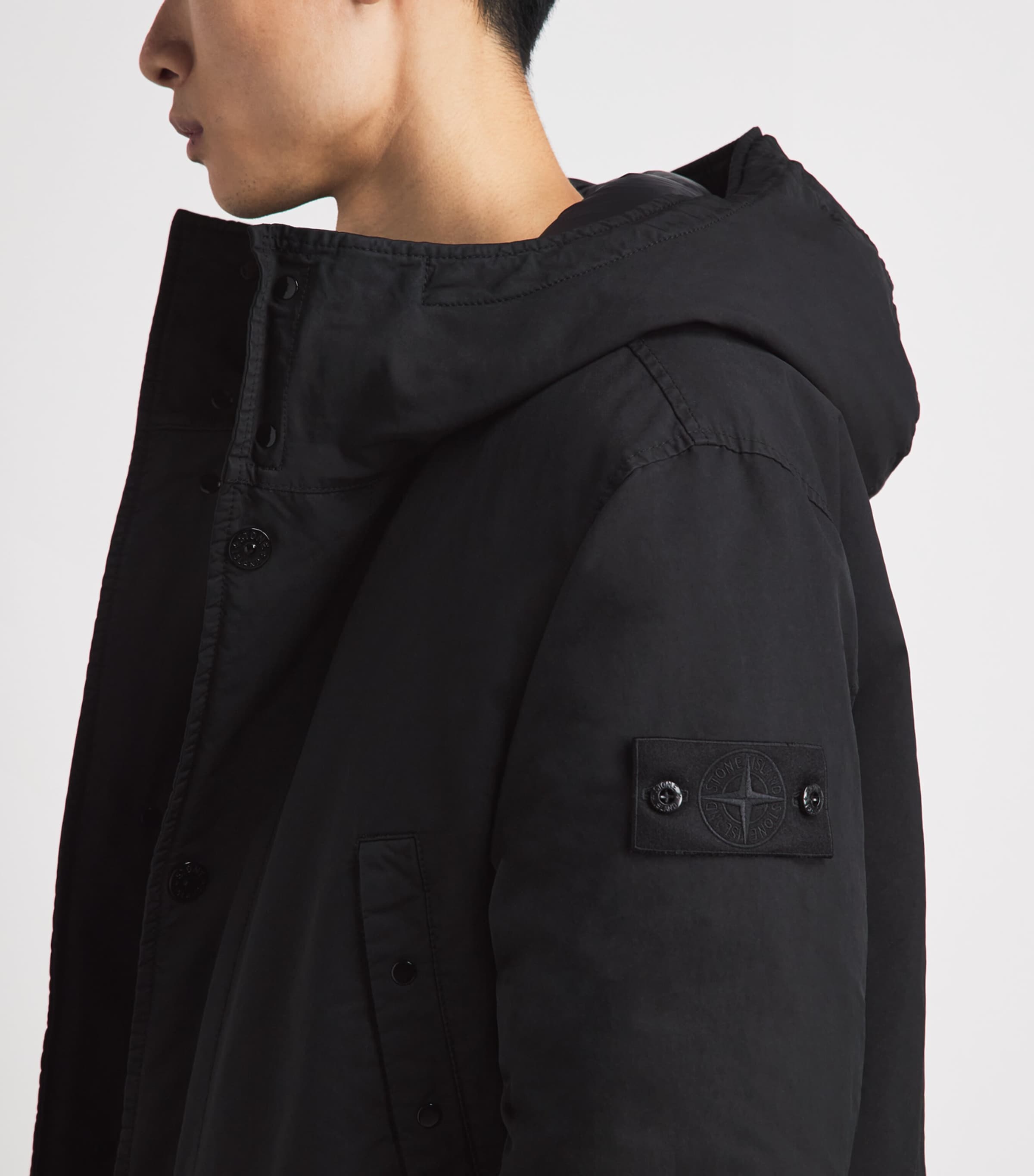 Stone Island Mens GHOST PIECE Short Down Parka Image 3