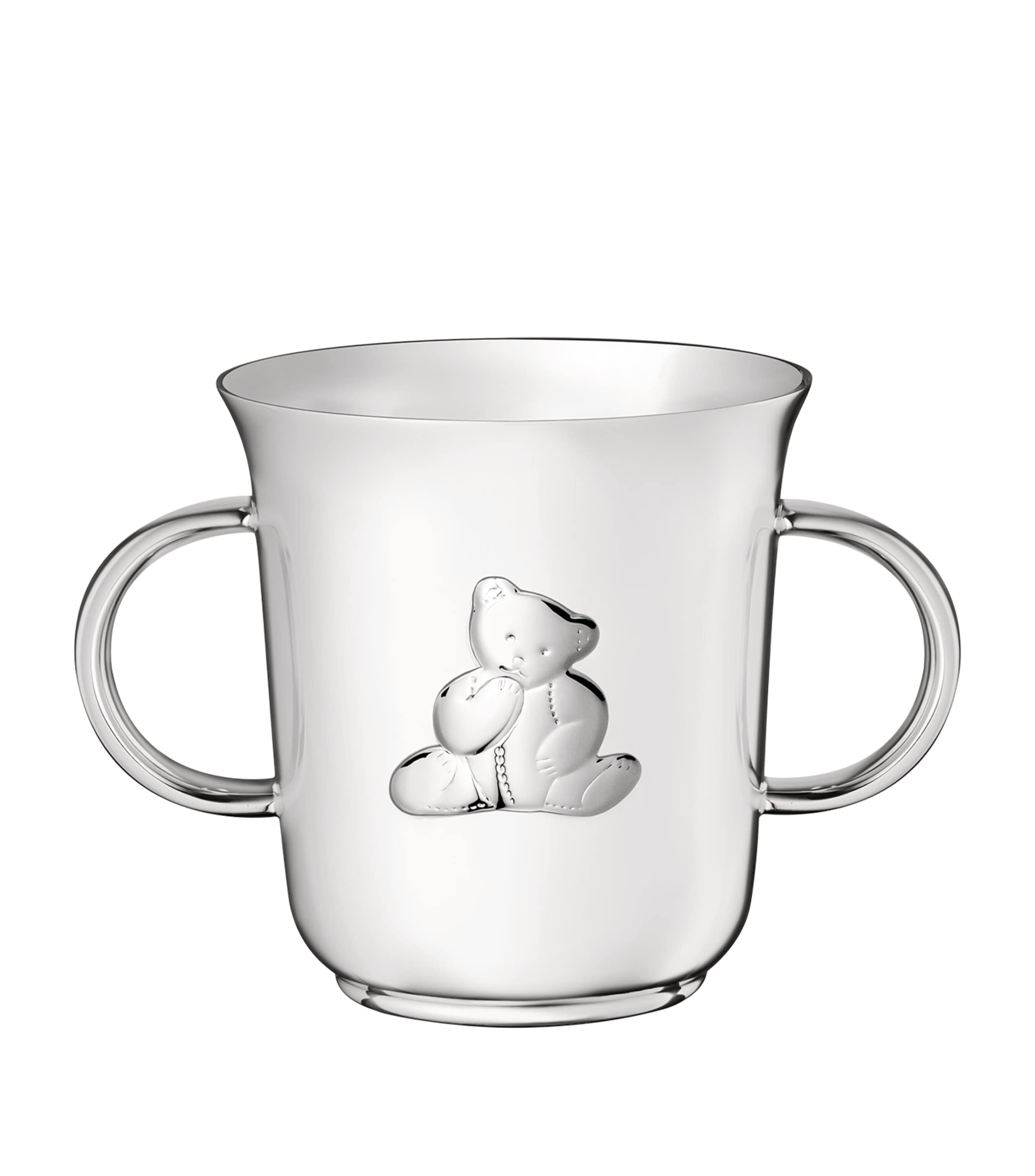 Silver-Plated Charlie Bear Baby Cup SILVER Image 2
