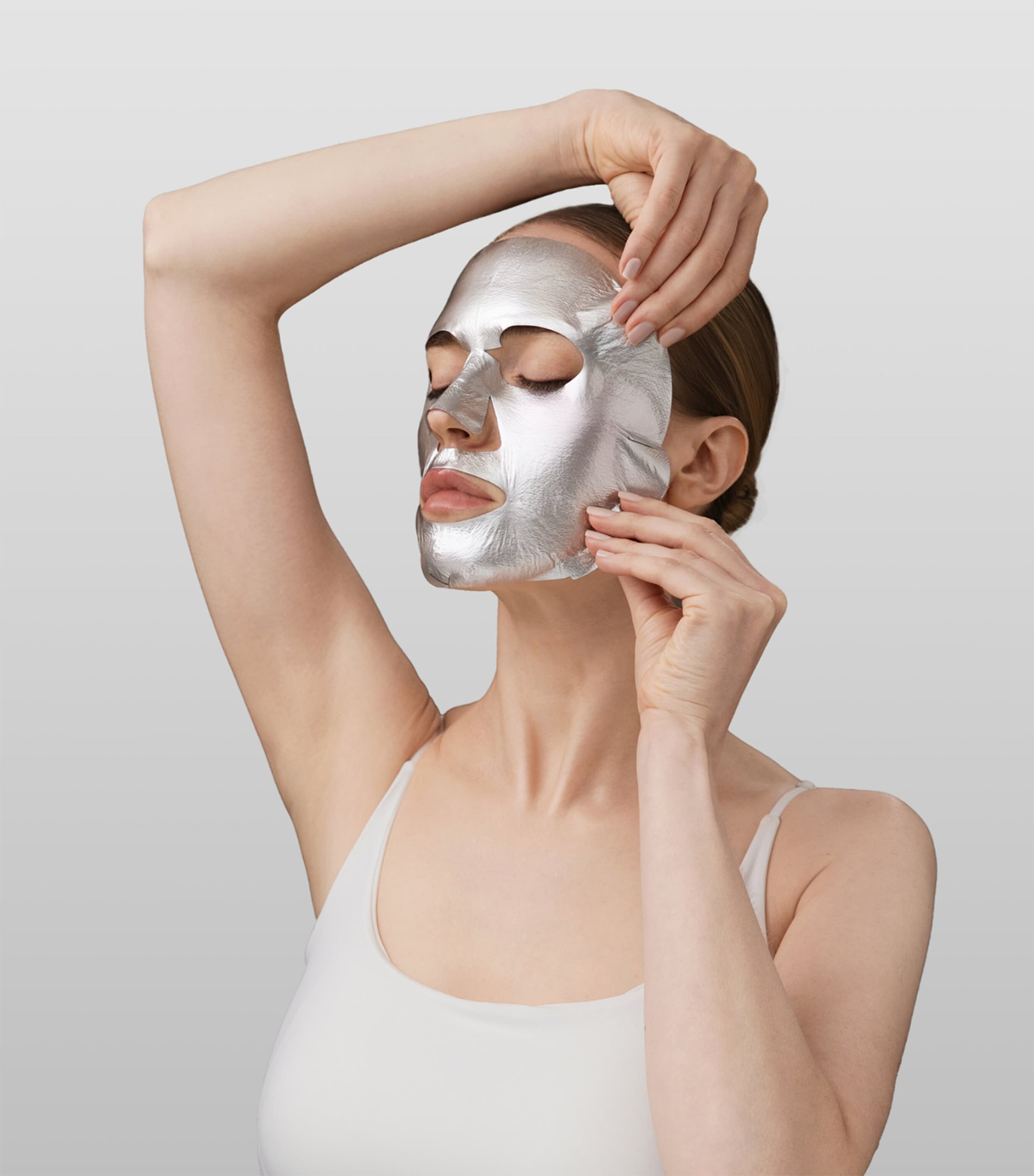 Volumizing Anti-Wrinkle Face Mask (Pack of 5) NO COLOUR Image 5