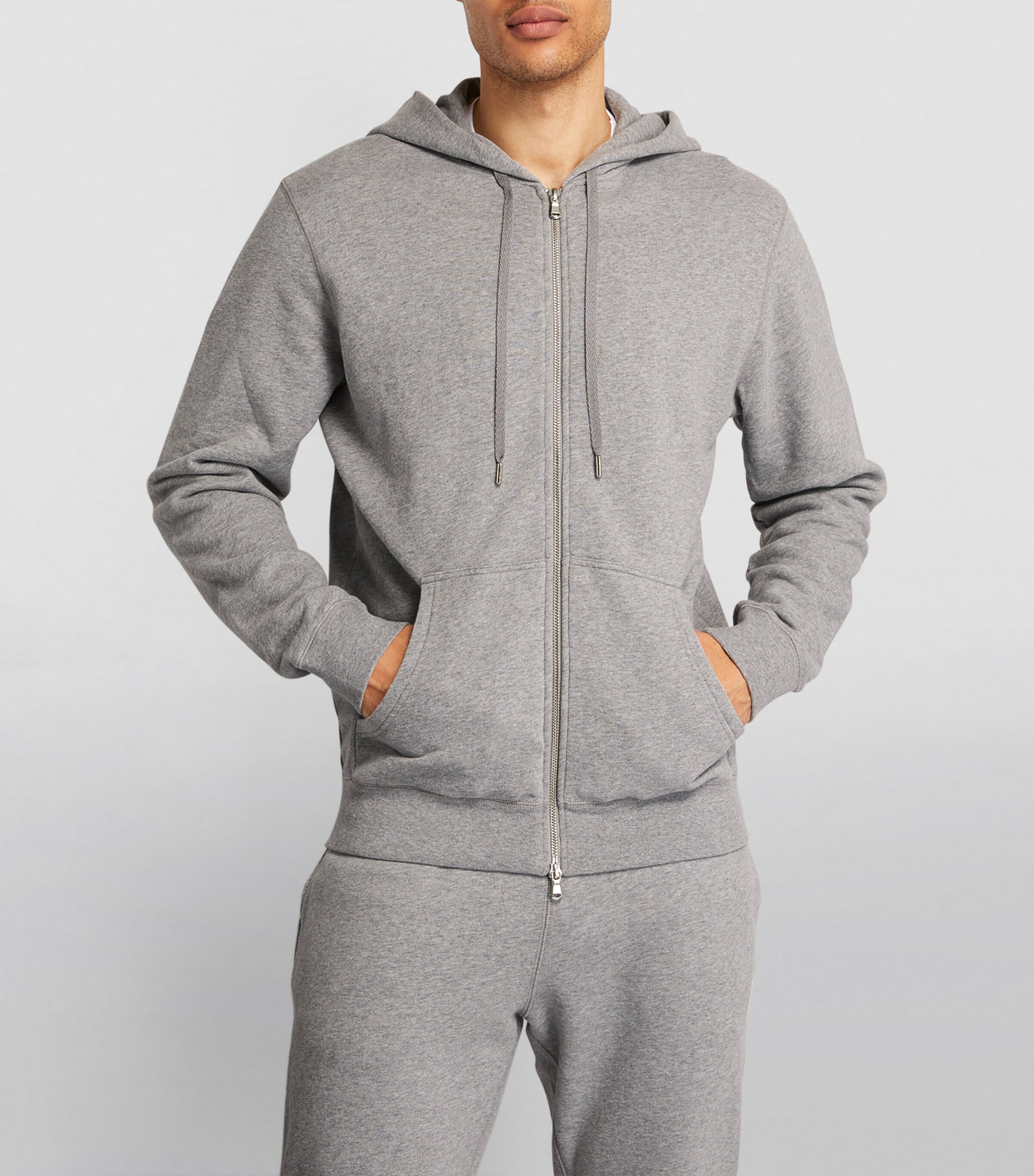 Loopback Zip-Up Hoodie GYAA Image 6