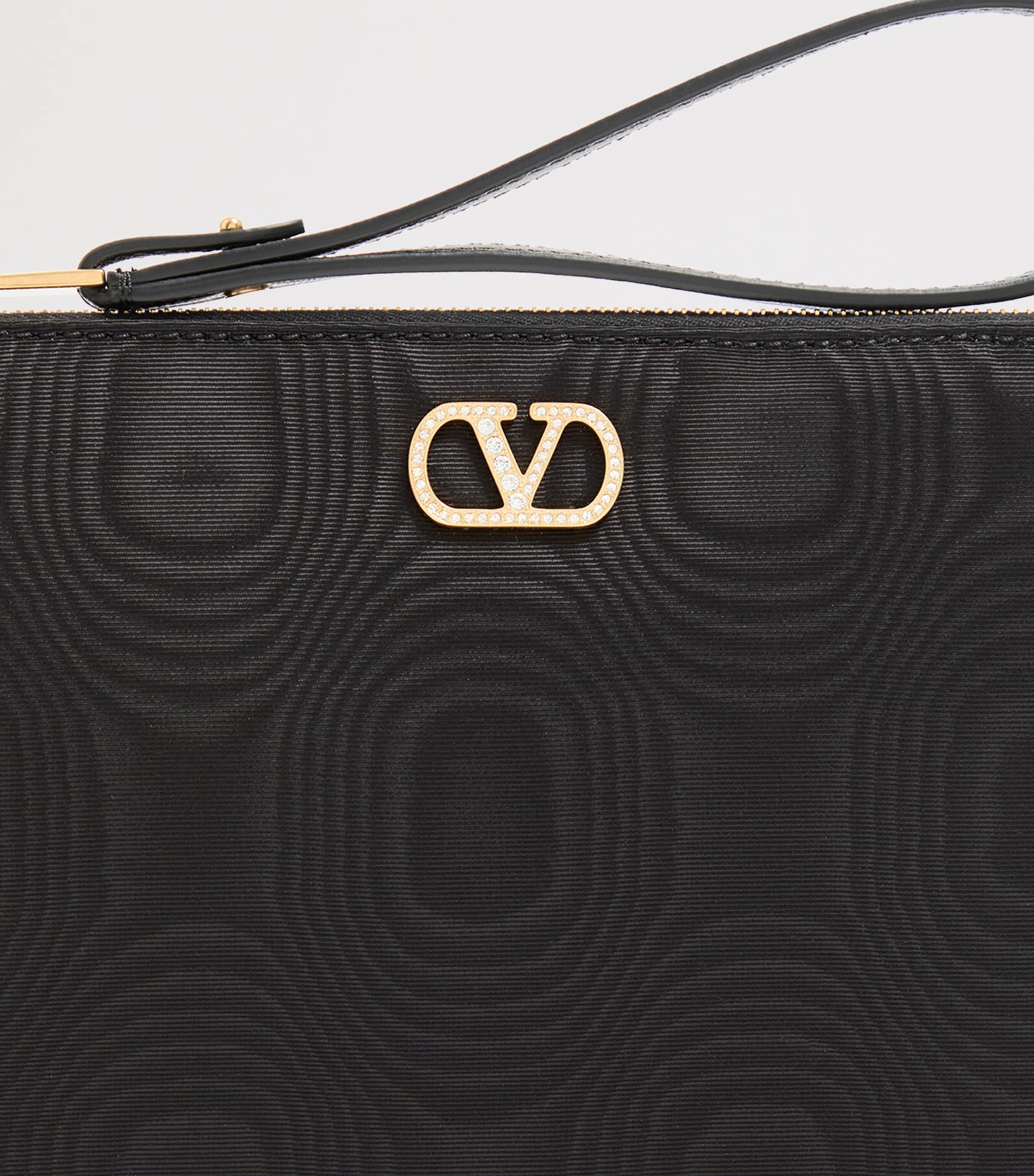 Valentino Garavani Small Moiré Pouch Edm Image 6