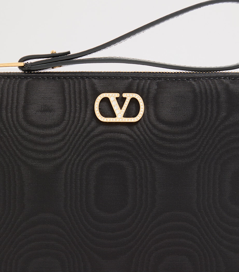 Valentino Garavani Small Moiré Pouch Edm Image 6