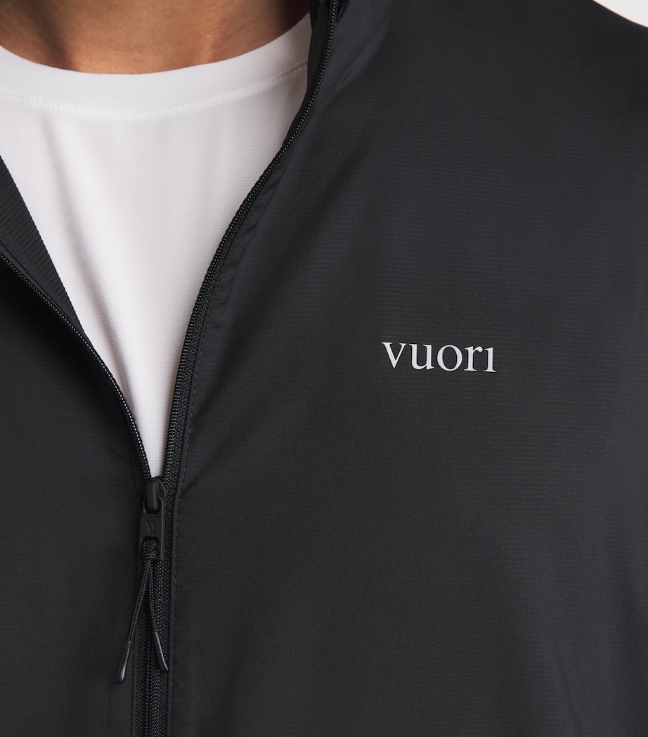 VUORI Mens Terrain Track Jacket Blk Black Image 3