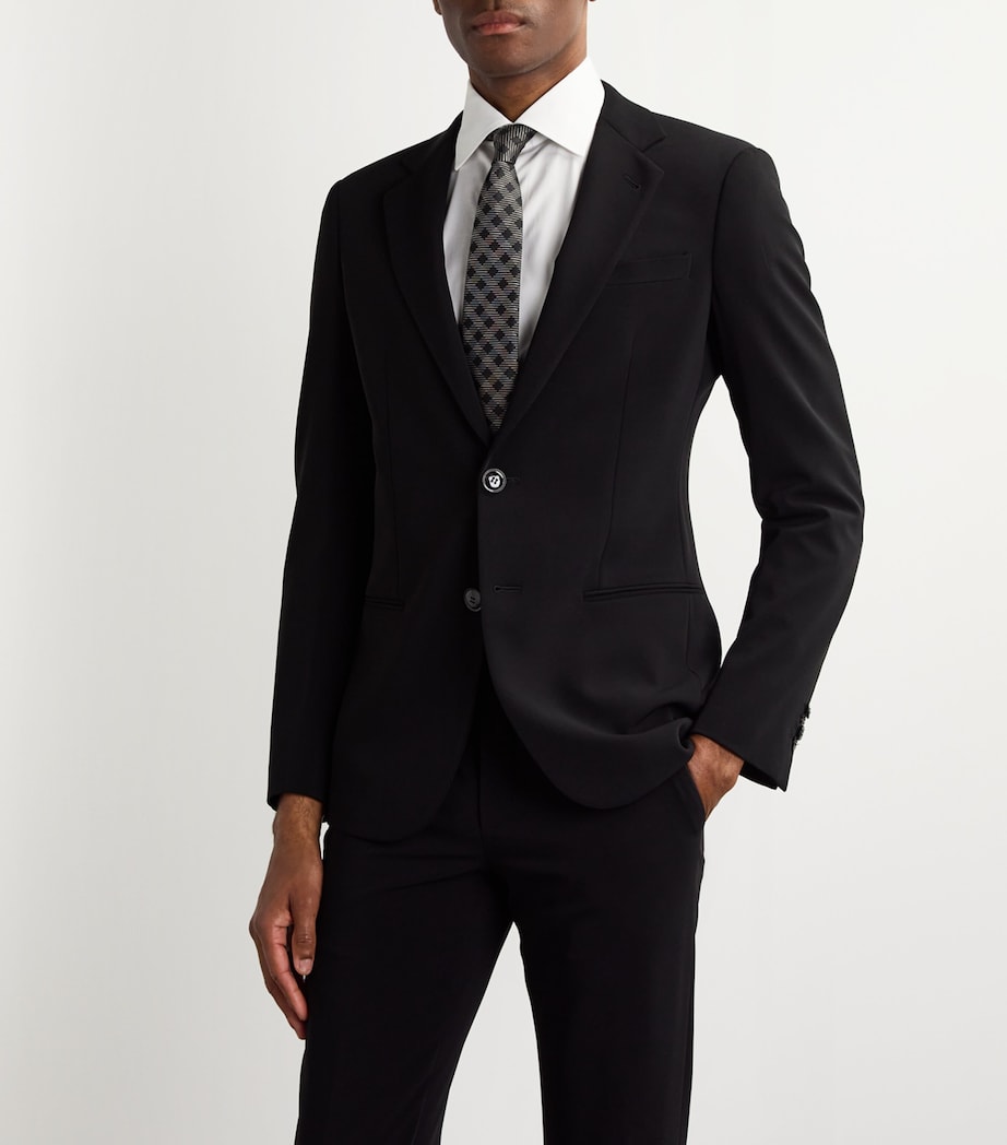 Silk Jacquard Check Tie 17 Image 2