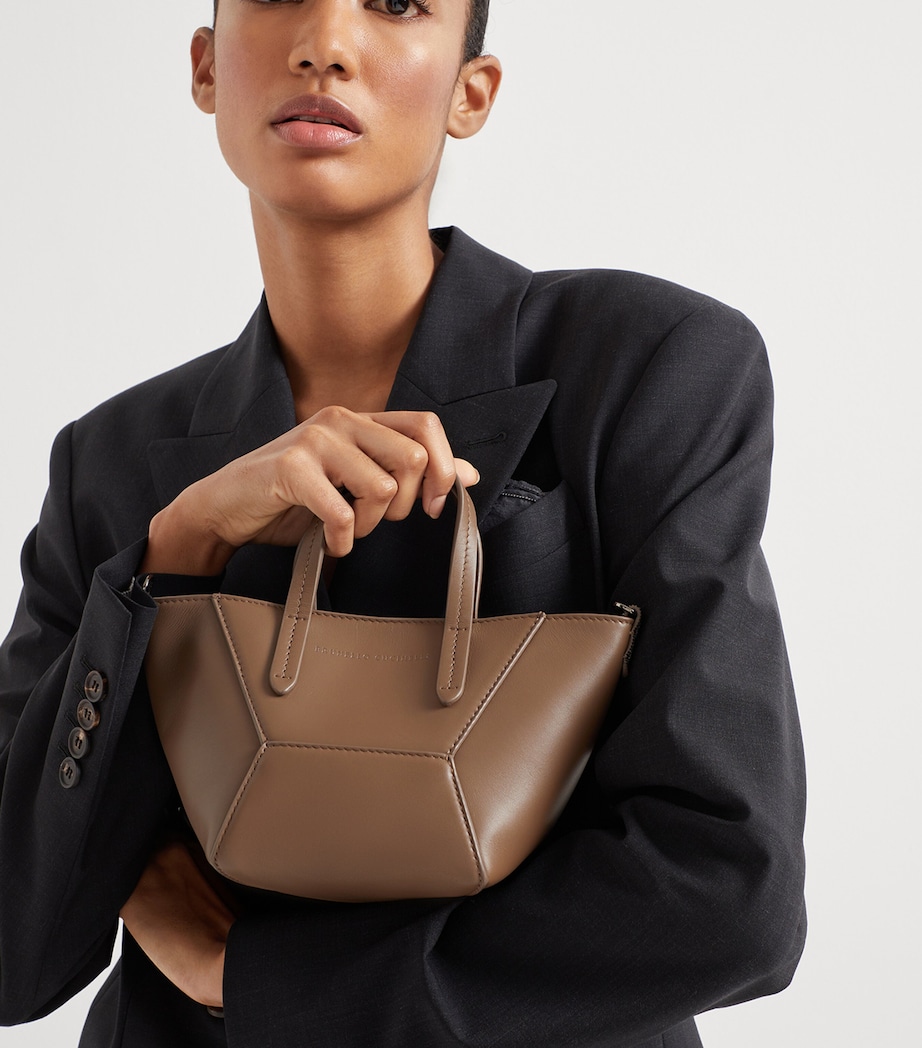 Mini Calfskin BC Duo Tote Bag C8772 Image 2