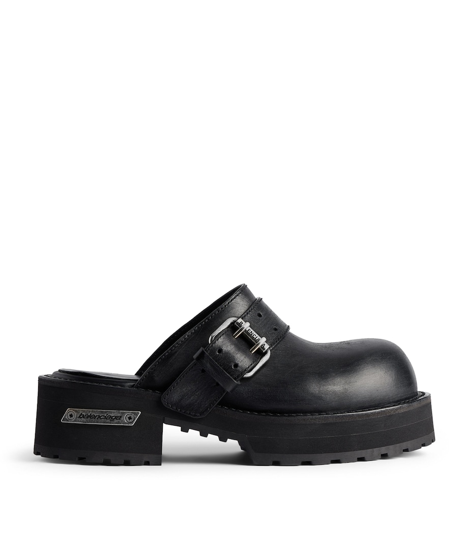 Balenciaga Calfskin Venom Mules Image 1