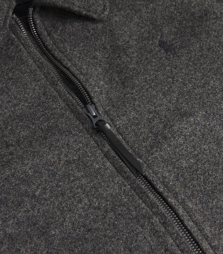 Wool Langdon Jacket GREY Image 5