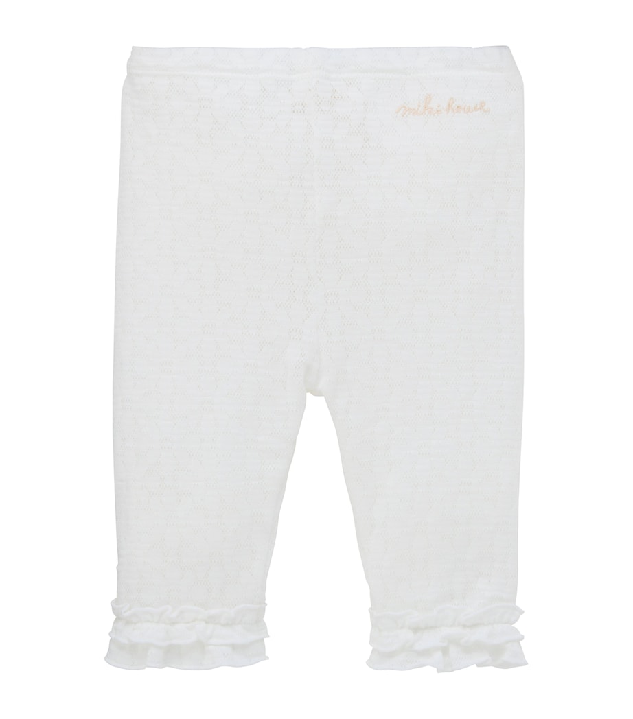 Miki House Cotton-Blend Ruffled Trousers (2-9 Years) Image 1