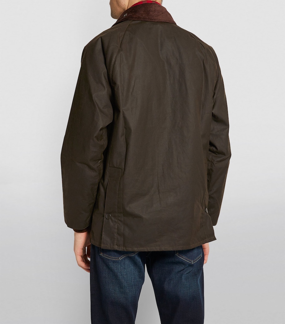 Waxed Bedale Jacket OLIVE Image 8