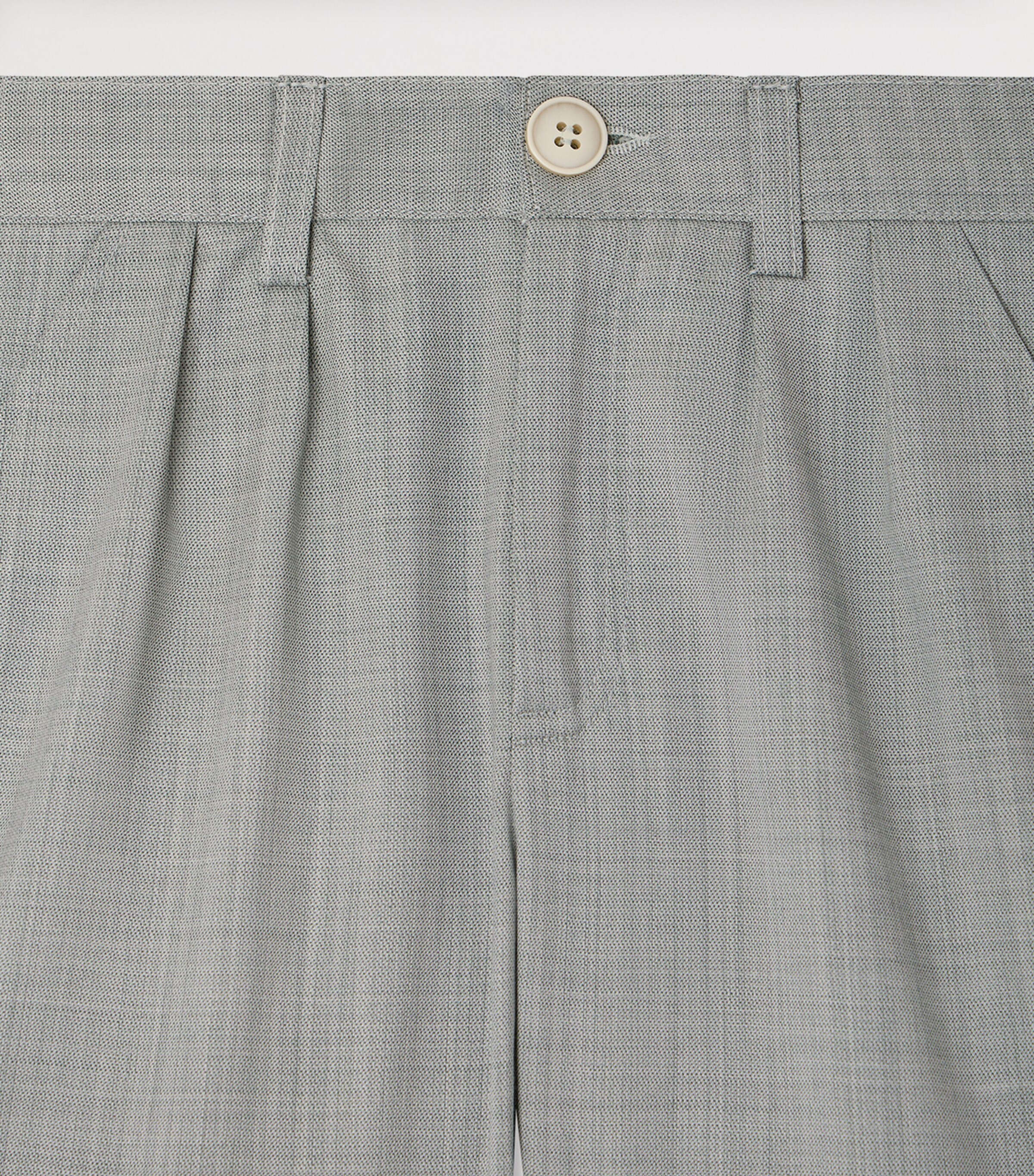 Bonpoint Wool Charles Shorts (10-14 Years) Vert Ardoise Image 3