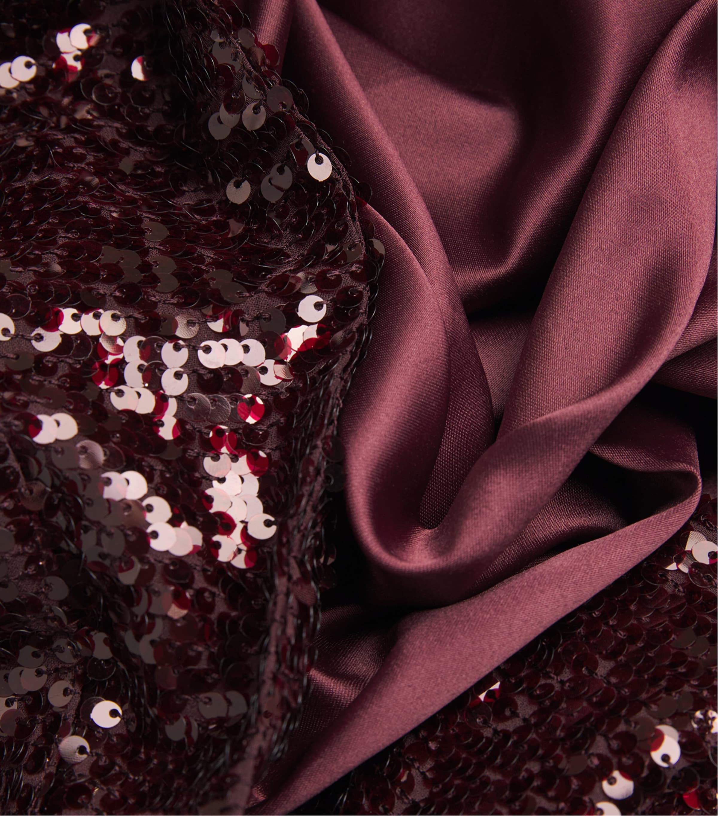 Sequinned Coat 946 MULBERRY Image 5