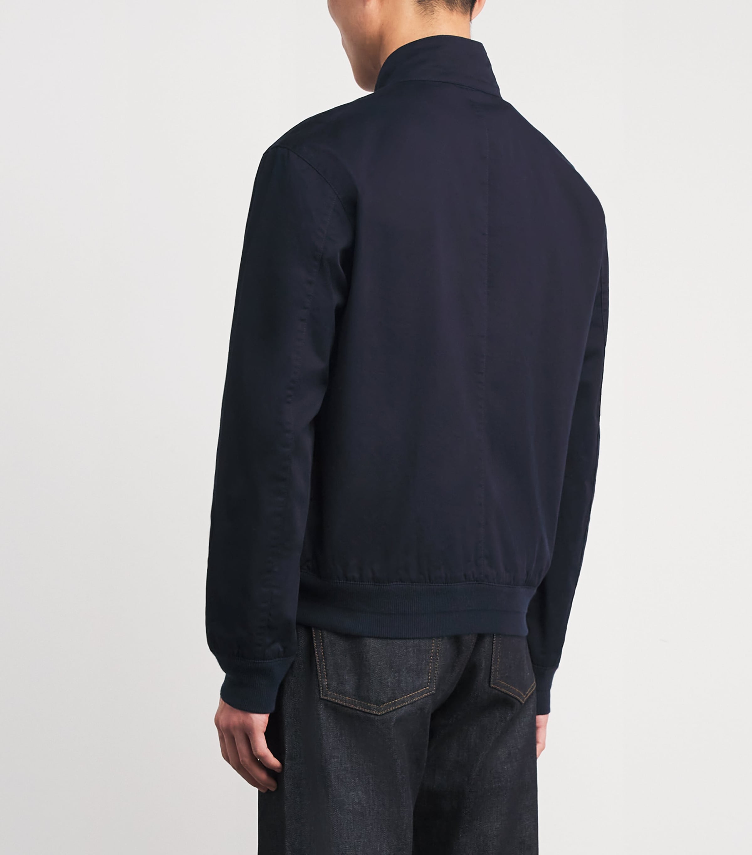 Cotton Twill Bedford Jacket COLLECTION NAVY Image 4