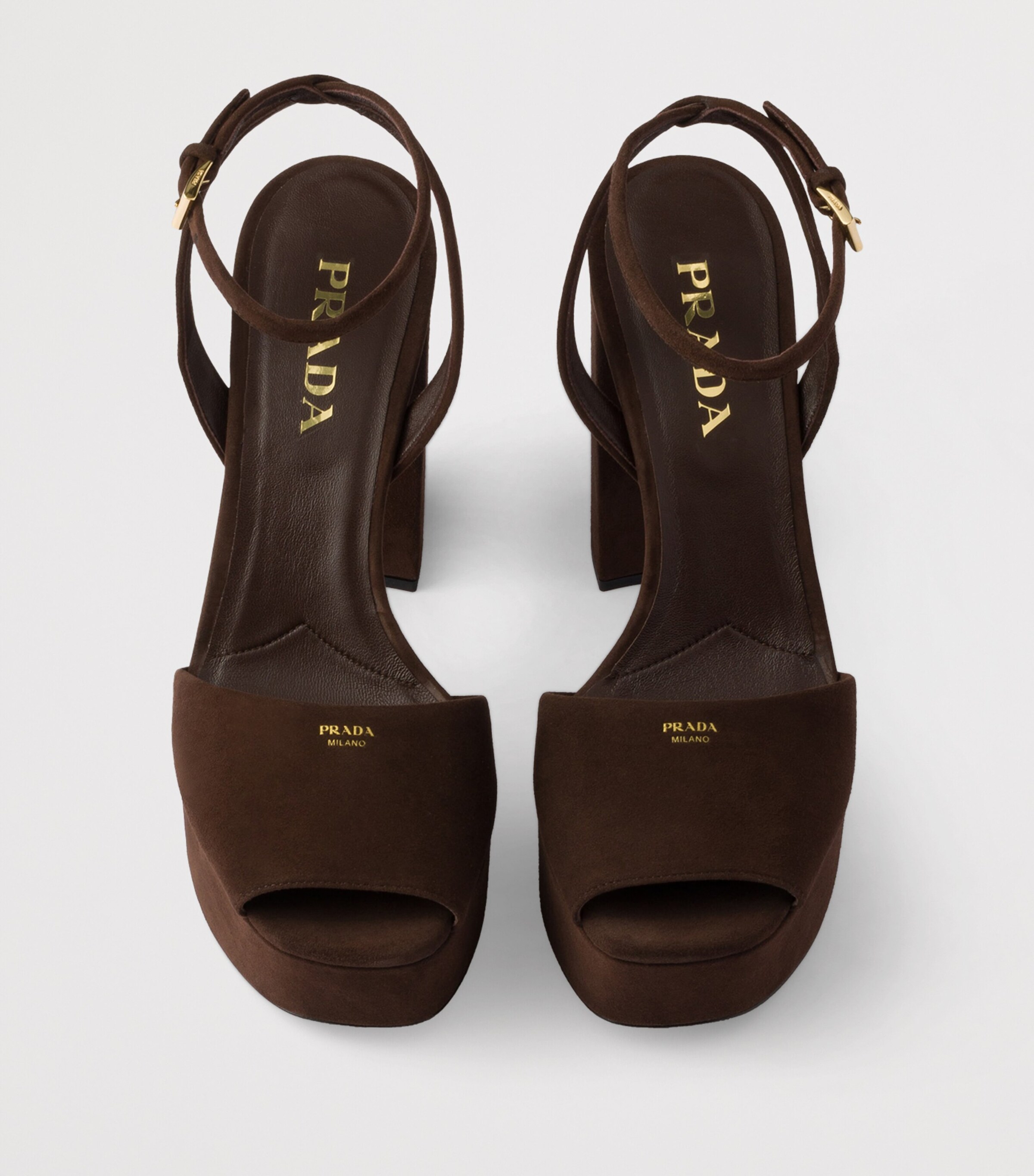 Suede Platform Sandals 115 F0003 Image 3