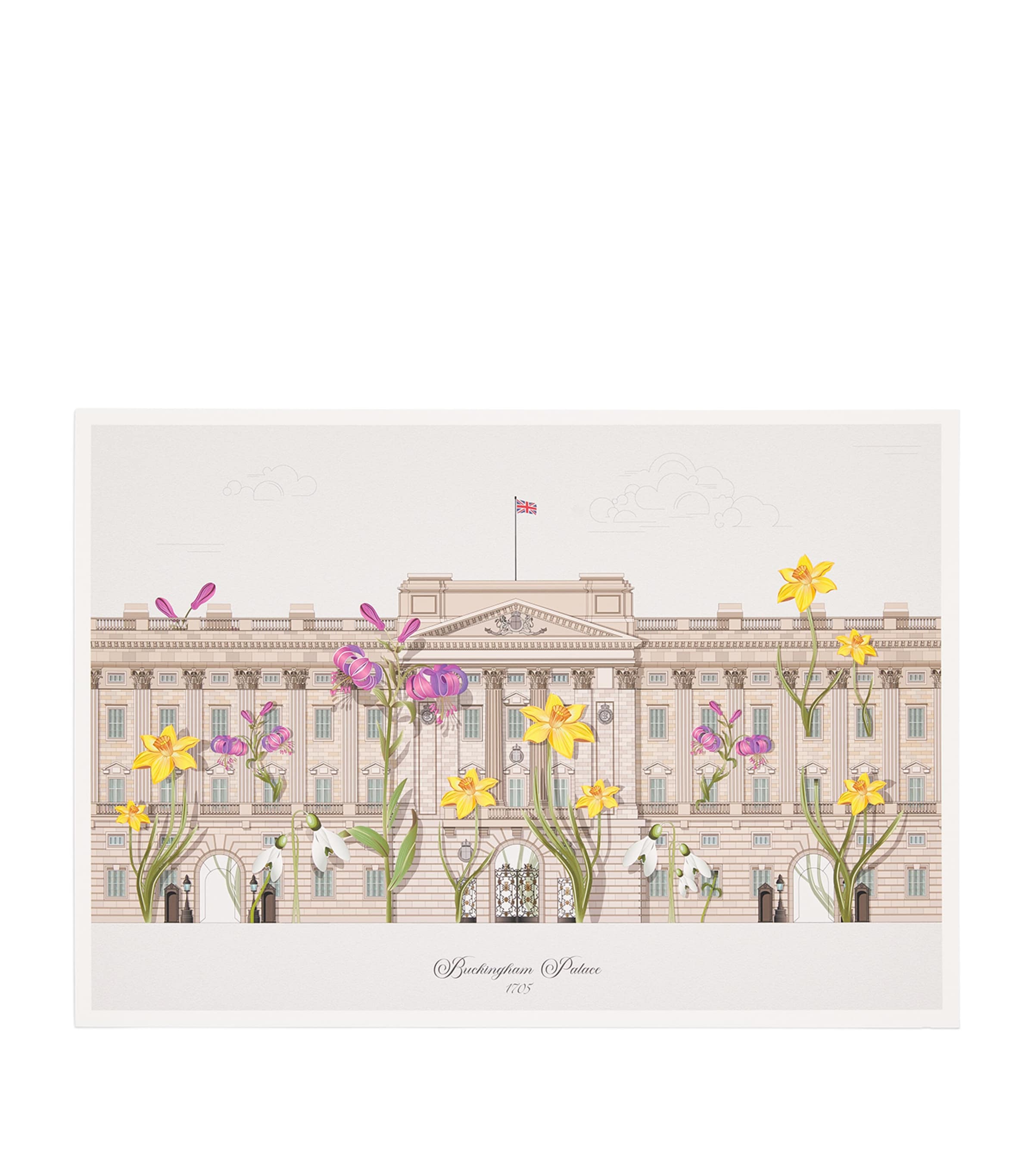 Konstantinos Chalaris Curious Collector Buckingham Palace Print