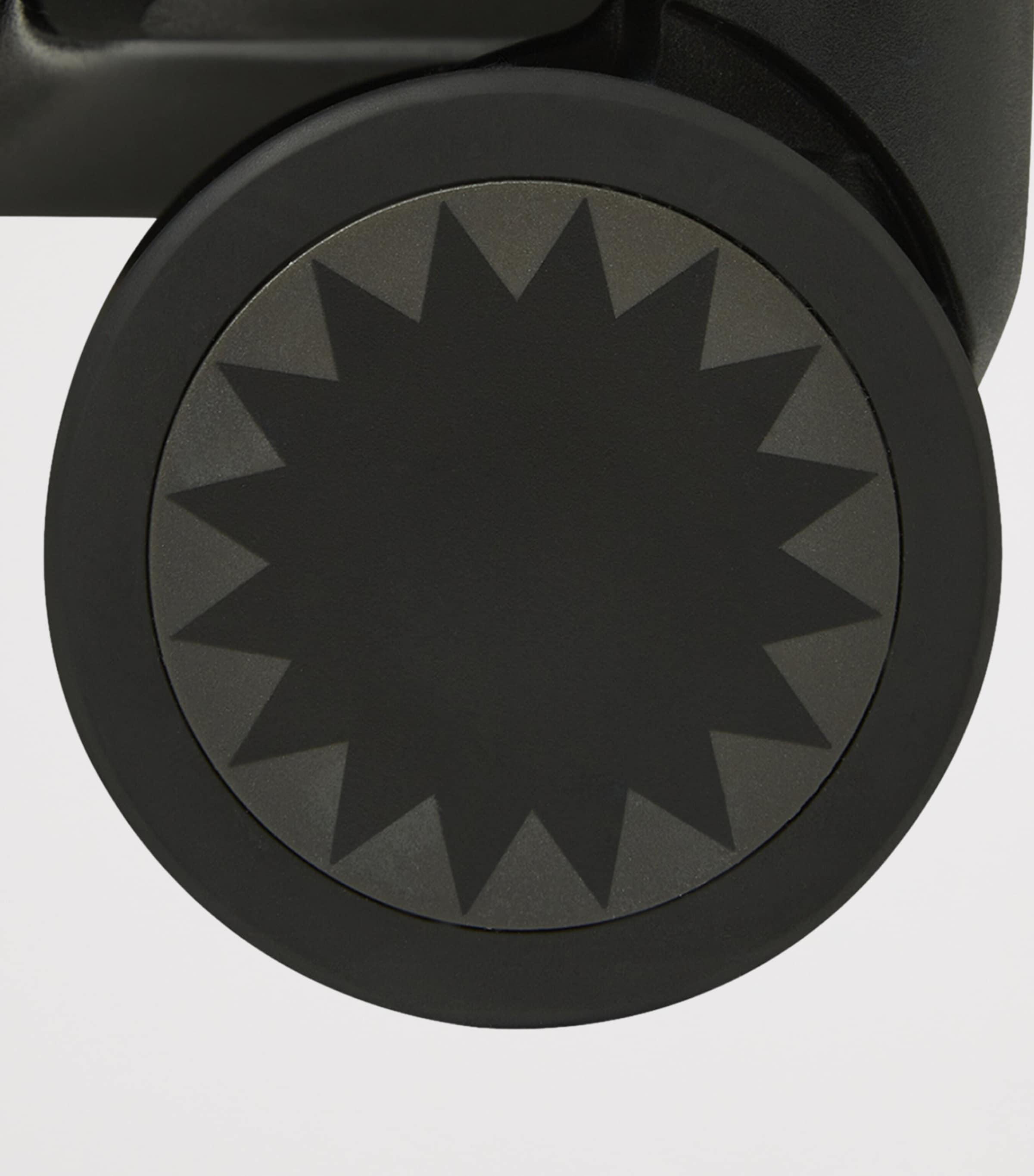 Embossed Cabin Suitcase (55cm) BLACK Image 11