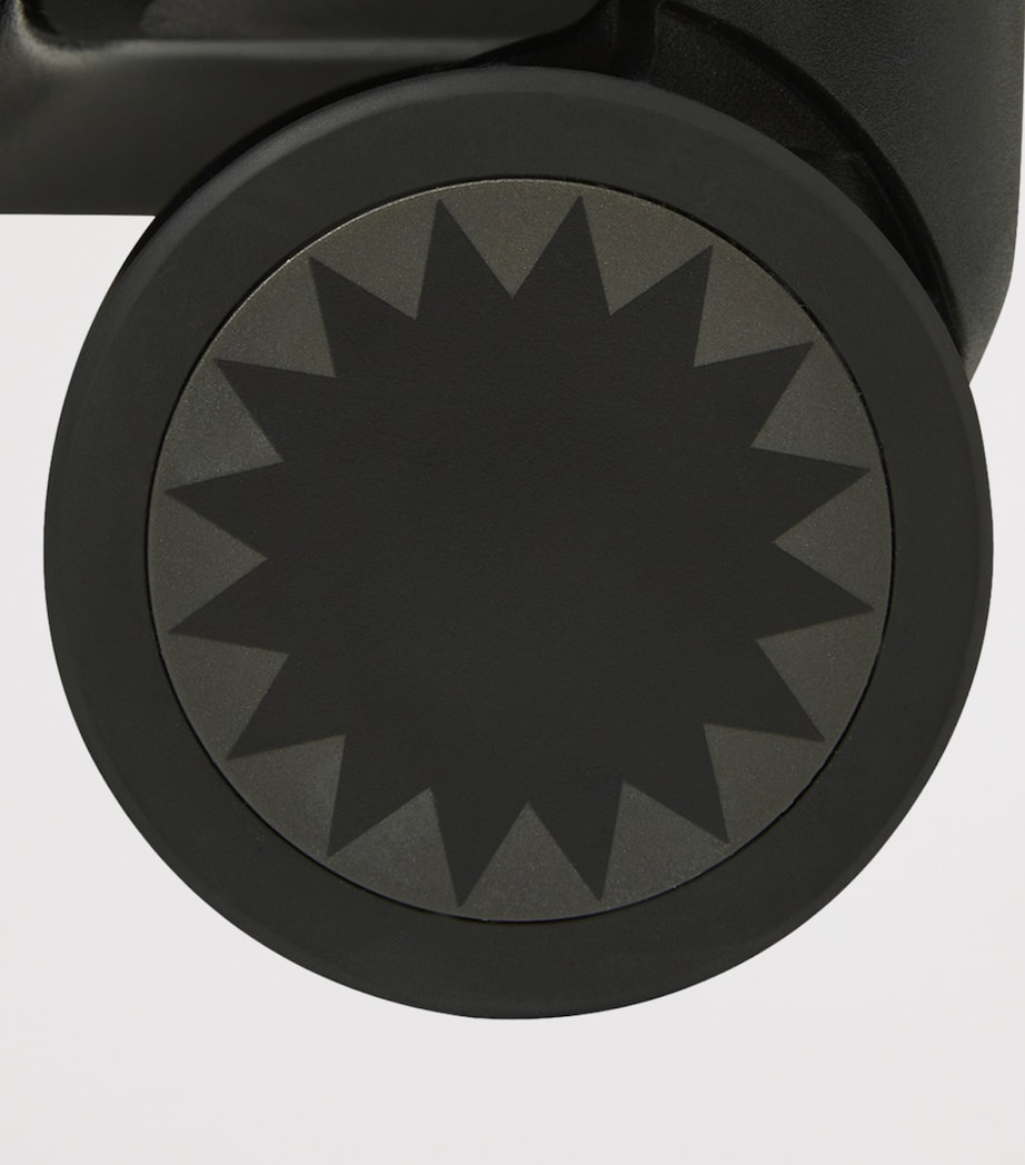 Embossed Cabin Suitcase (55cm) BLACK Image 11