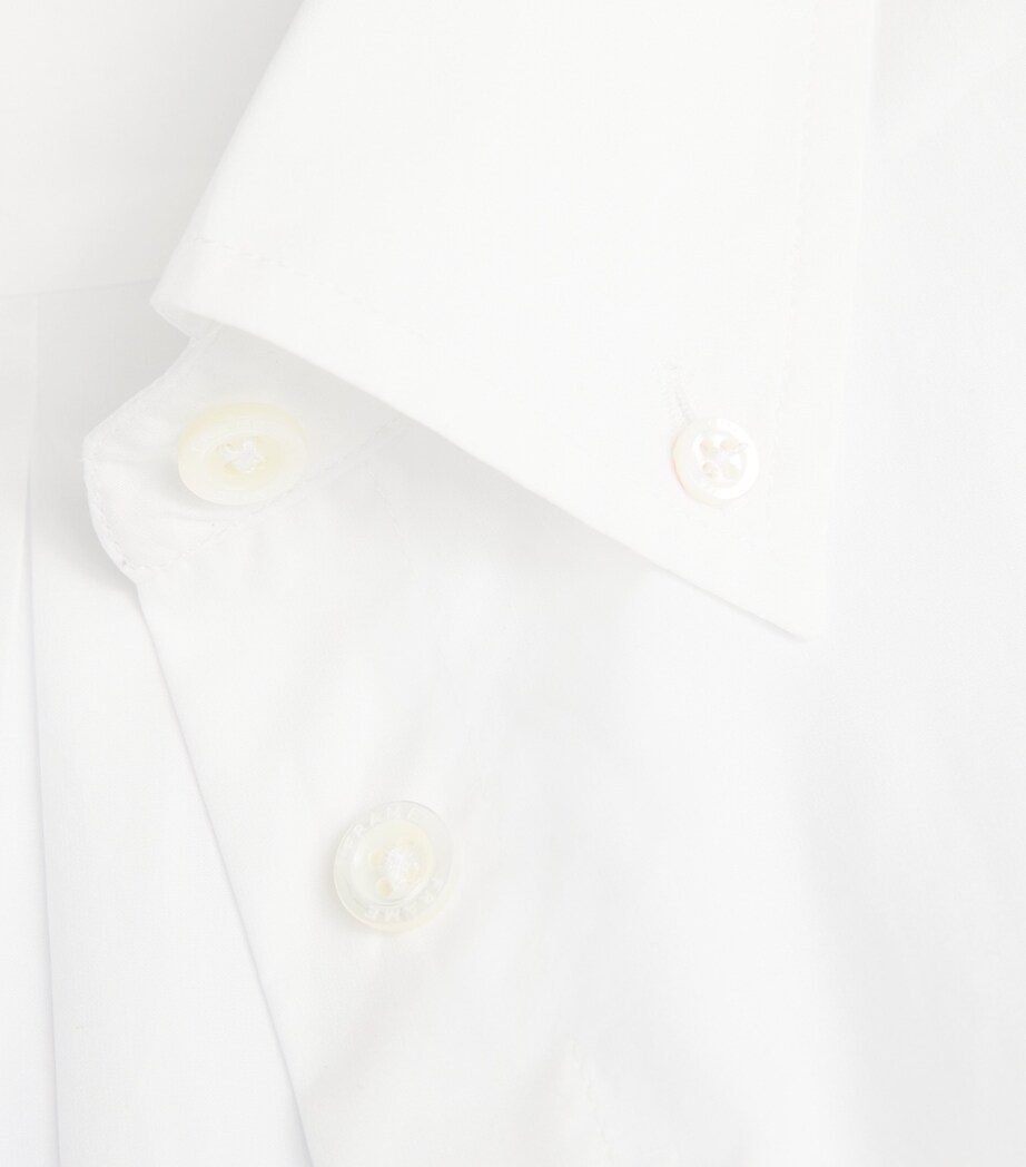 FRAME Womens Cotton Monday Shirt White Image 5