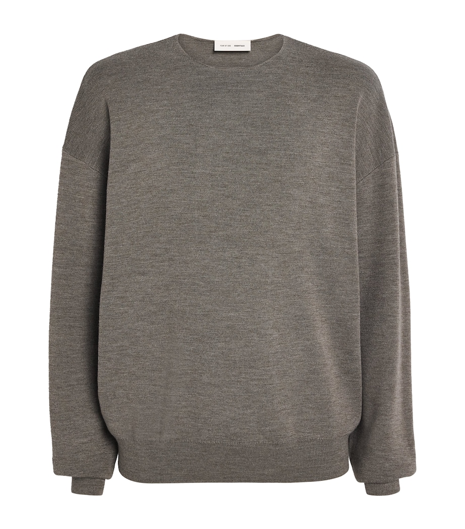 Merino Wool Sweater HOMESTEAD HEATHER Image 1