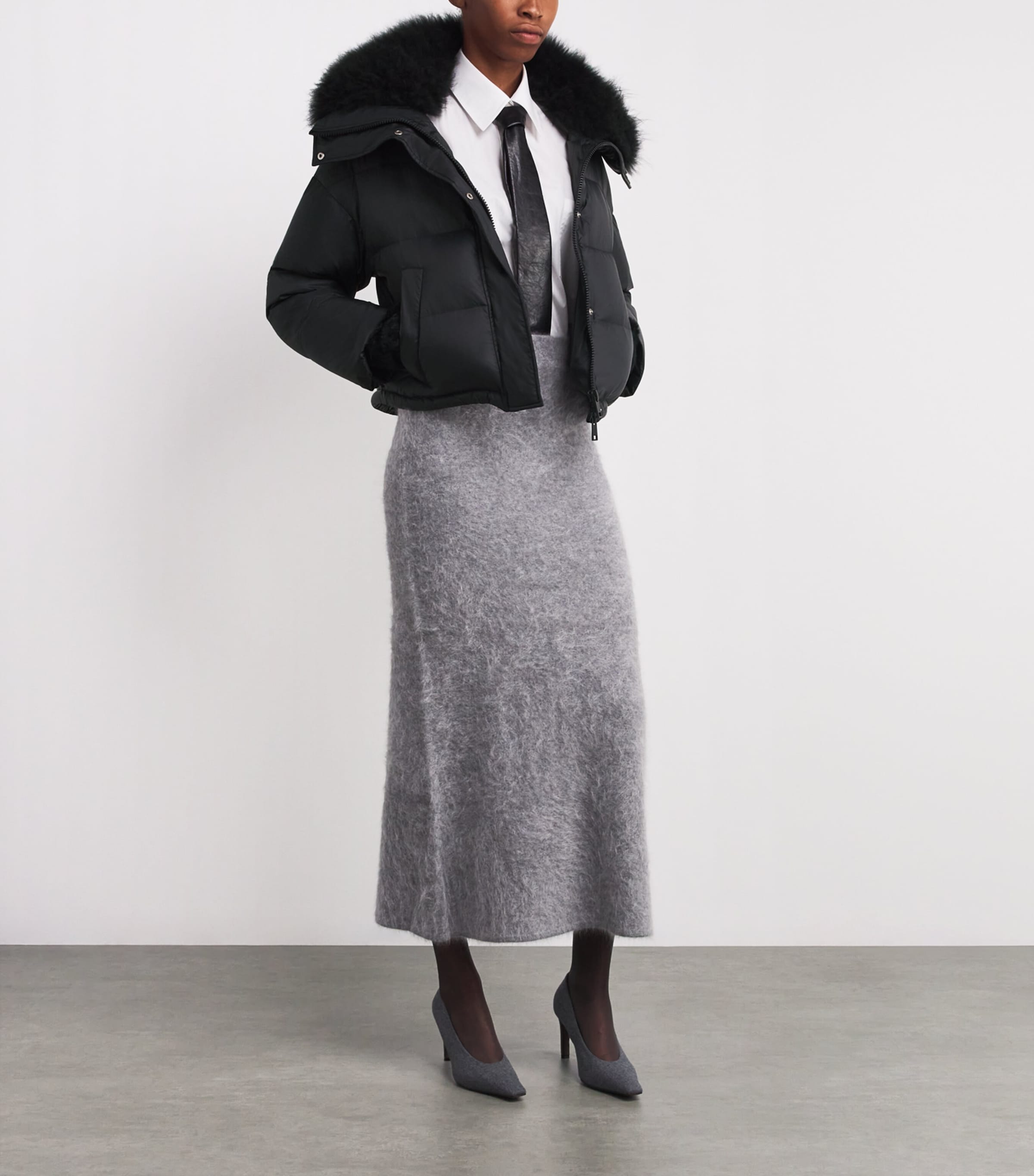 Waterproof Fur-Trim Down Jacket C99 Image 2