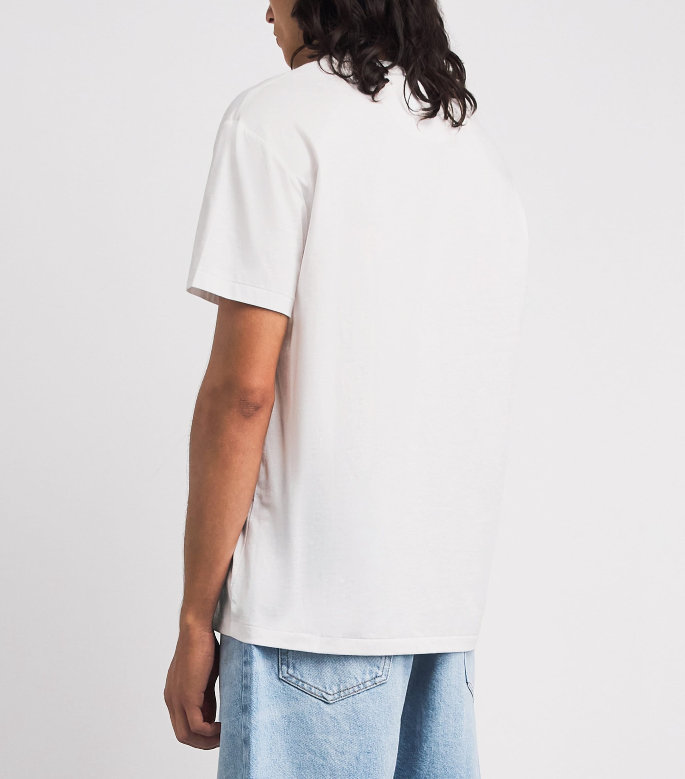 Polo Ralph Lauren Mens x Wimbledon Printed T-Shirt White Image 5