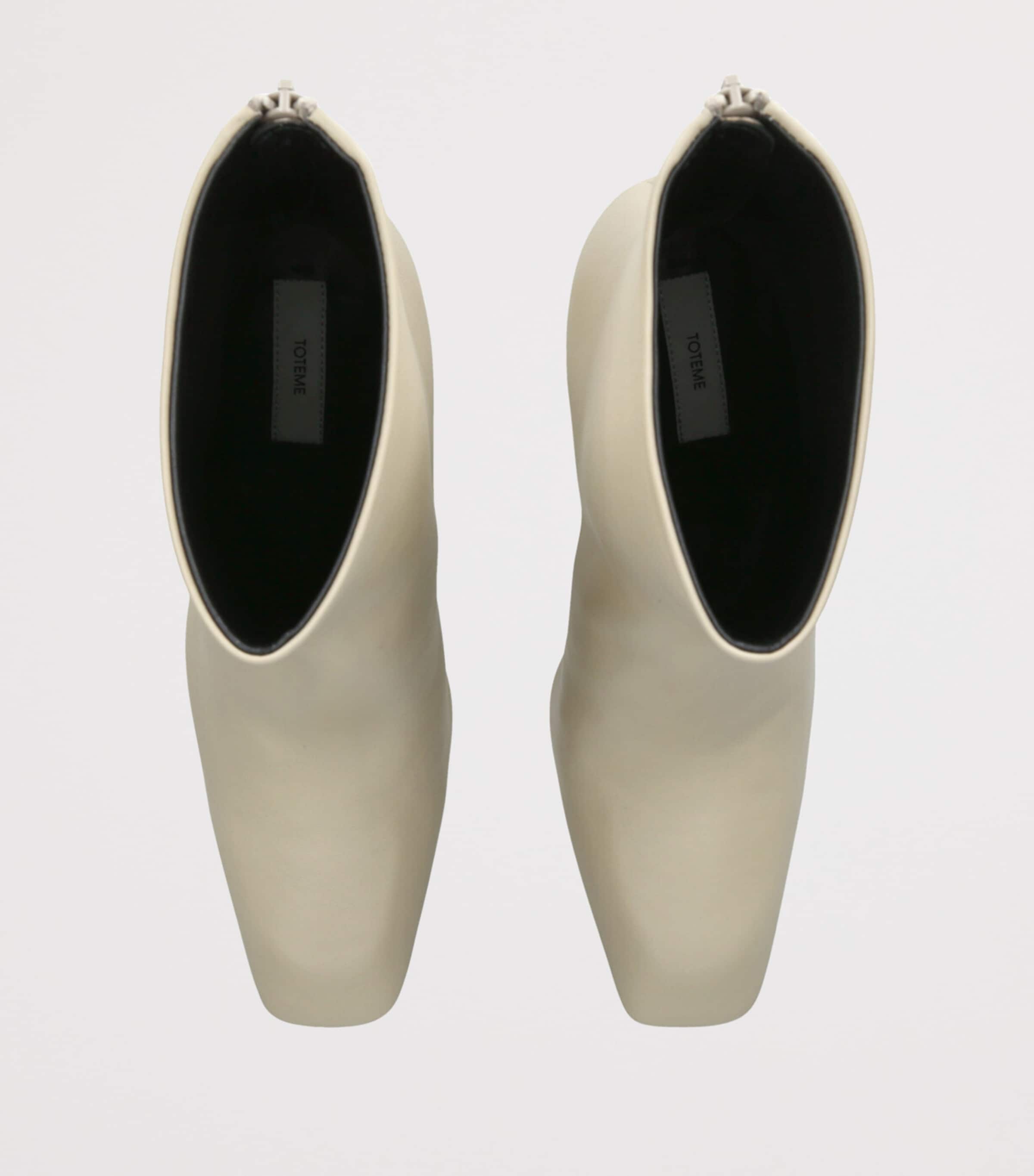 Nappa Ankle Boots 85 CREAM Image 4