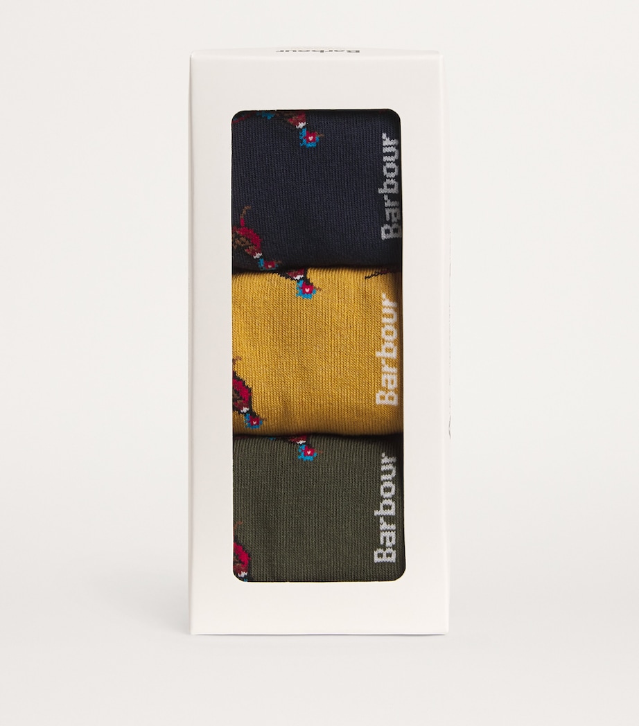 Pheasant Socks (Pack of 3) FOREST MIST Image 2