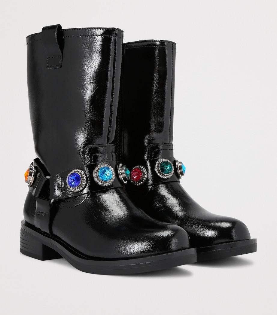 Leather Mini Octavia Boots MULT/OTHER Image 3