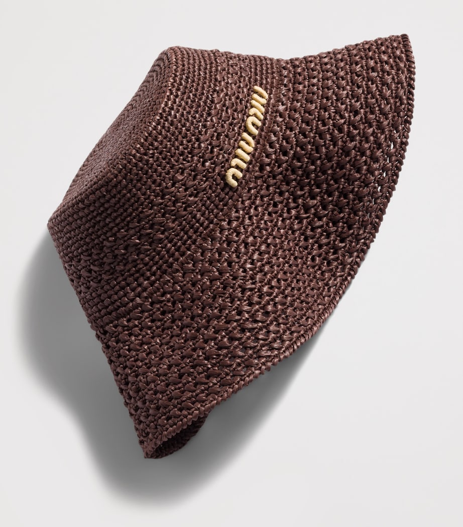 Miu Miu Raffia Hat Image 3
