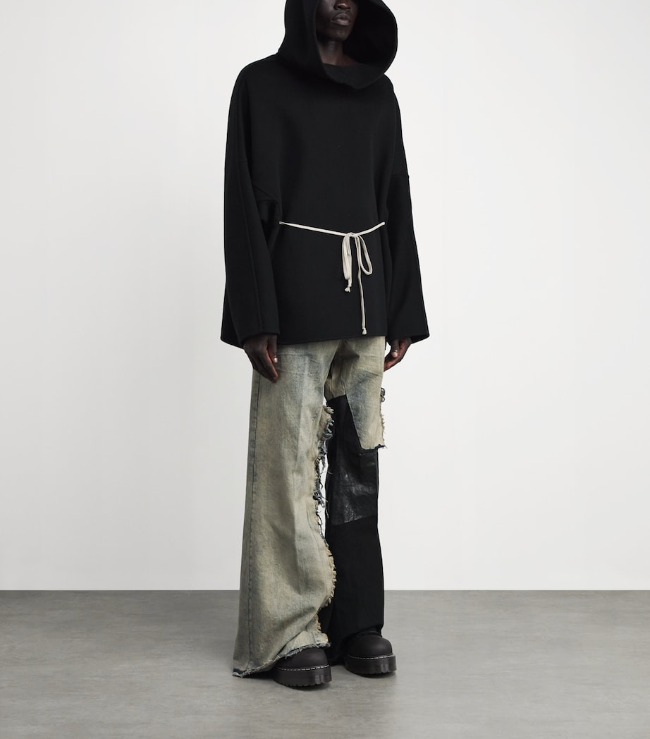 Rick Owens x Dr. Martens Leather Steel Toe Boots BLACK 09 Image 6