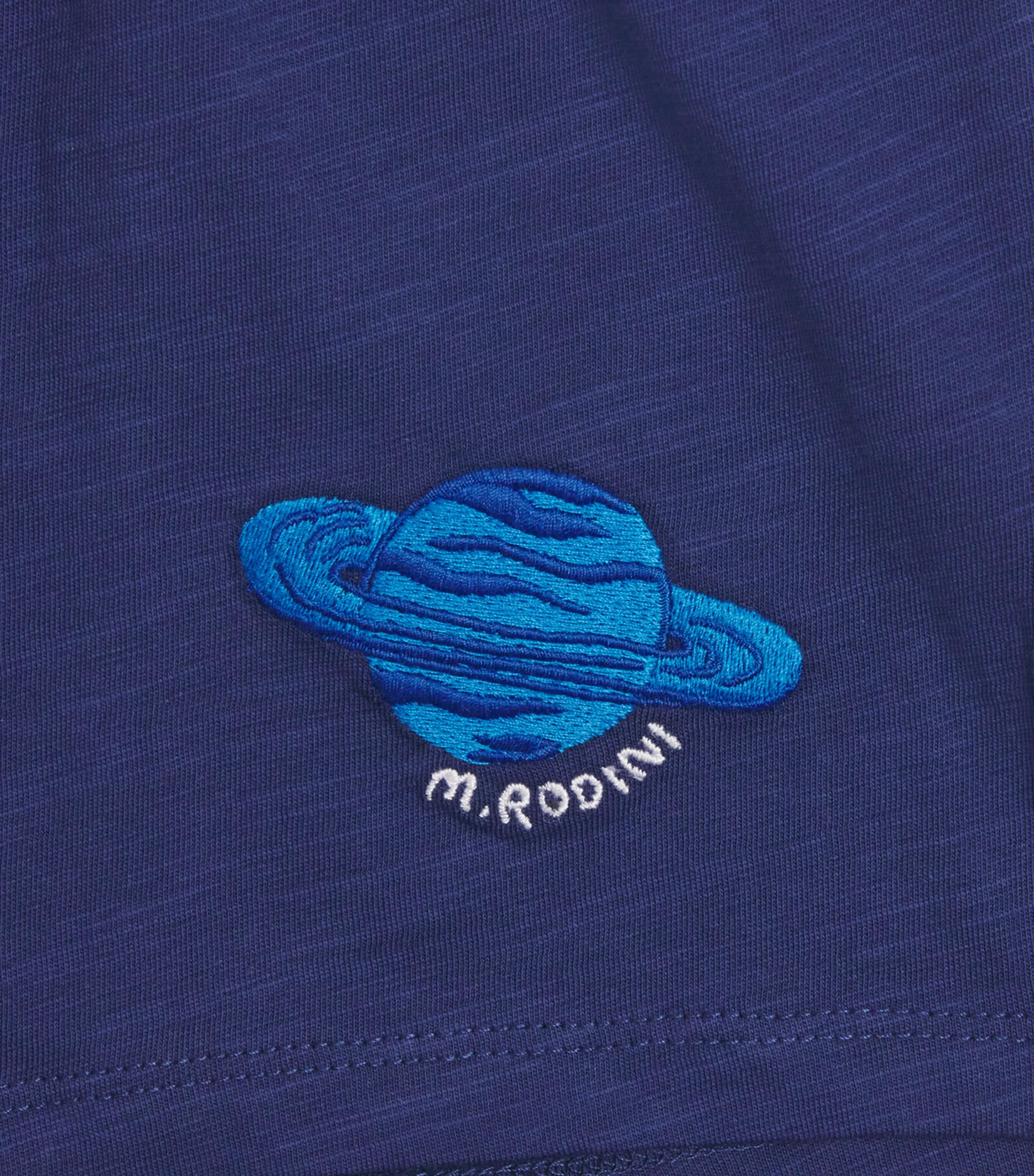 Organic Cotton Planet Shorts (3-11 Years) BLUE Image 3