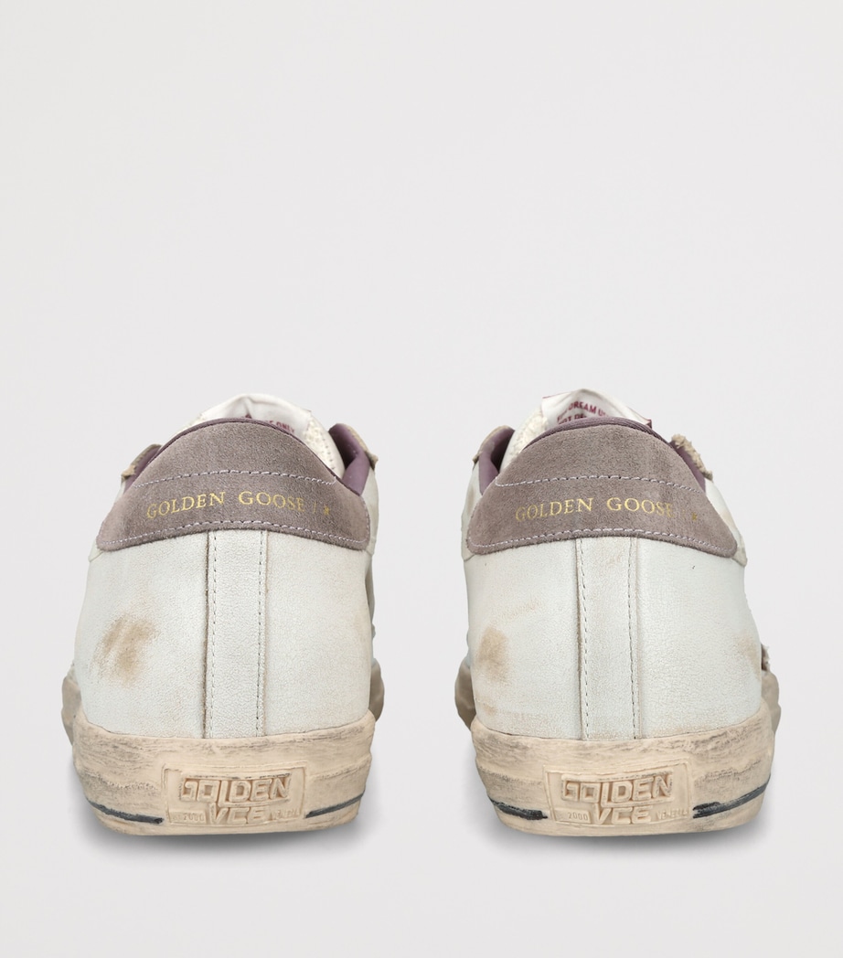 Golden Goose Leather Super Star Sneakers White/red Image 2