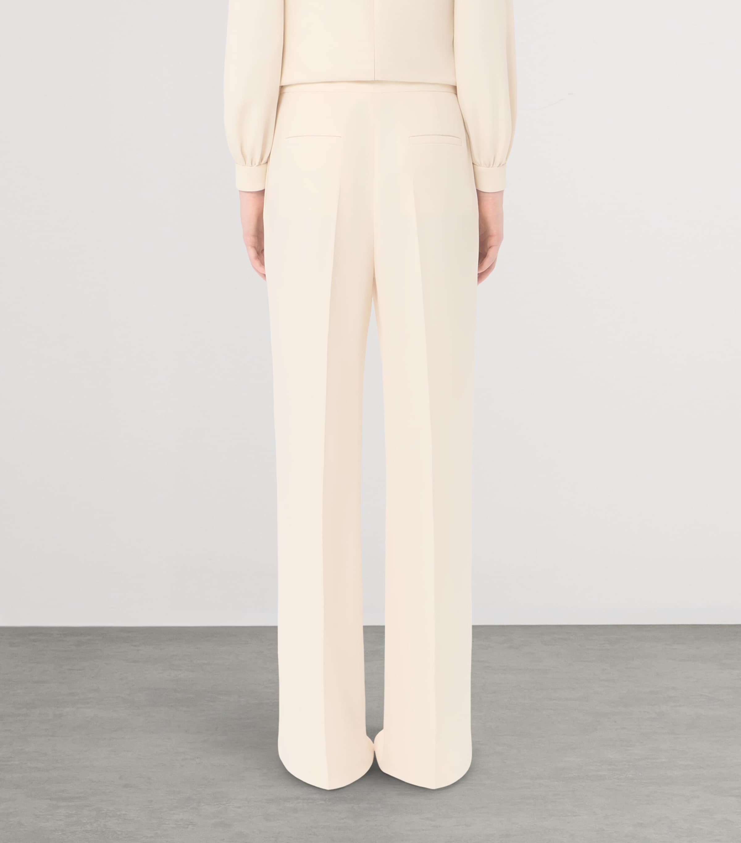 Valentino Womens Silk Tailored Trousers Image 5