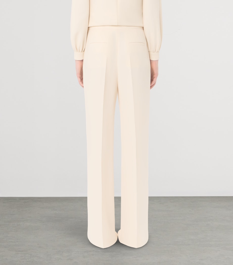 Valentino Womens Silk Tailored Trousers Image 5