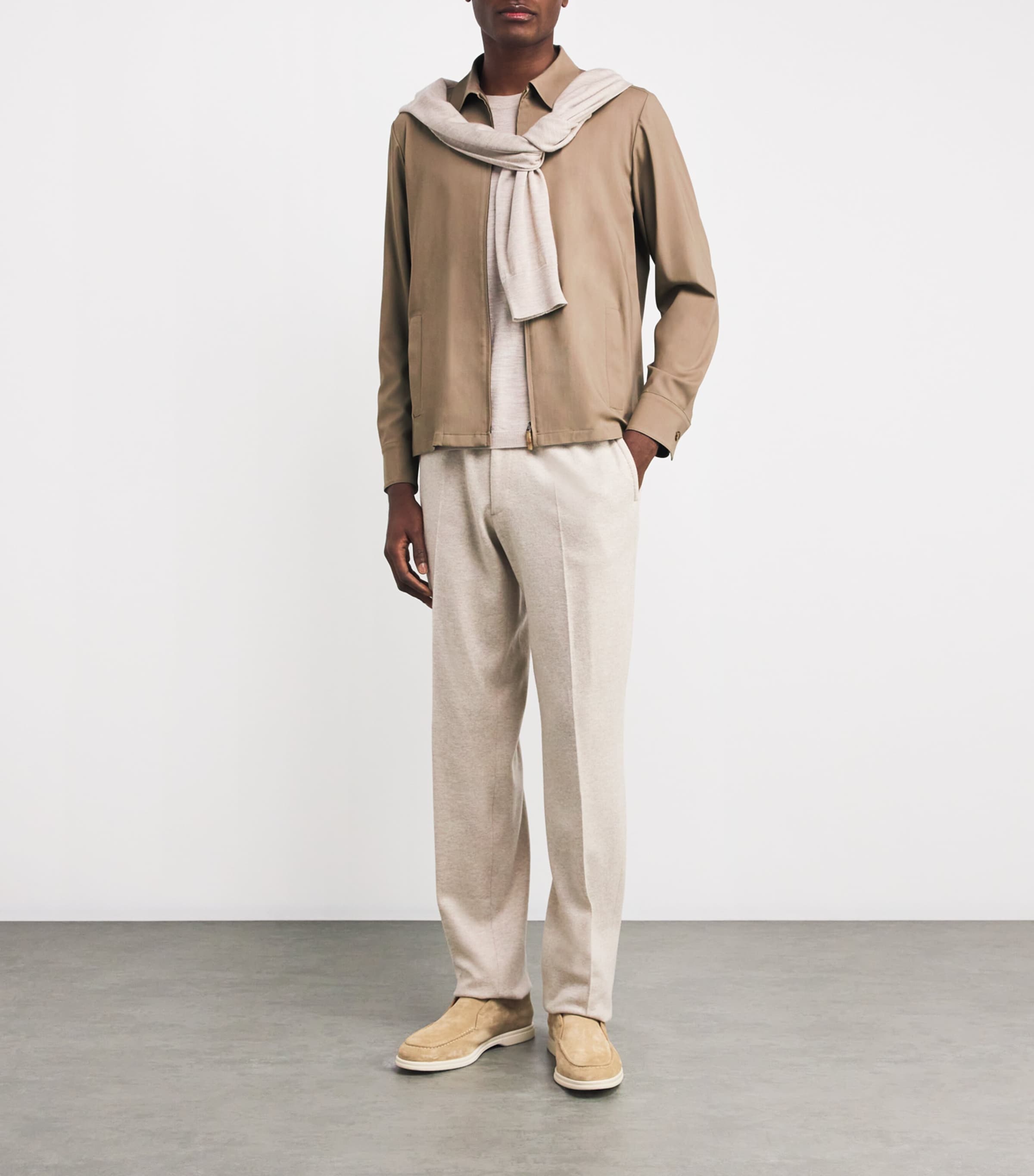 Cashmere Nicholson Bomber Jacket 82633 BROWNISH Image 2