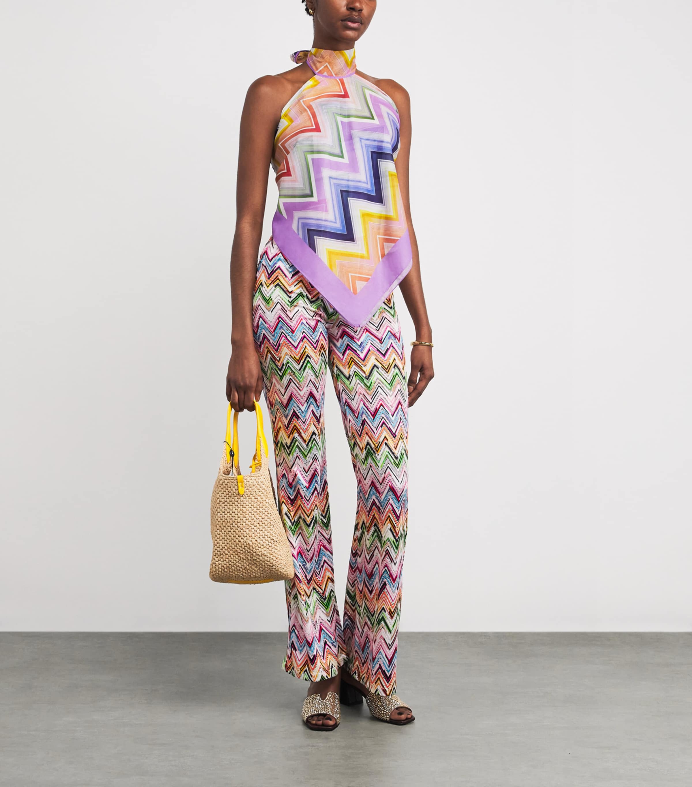 Cotton-Silk Scarf Top 3 Image 2