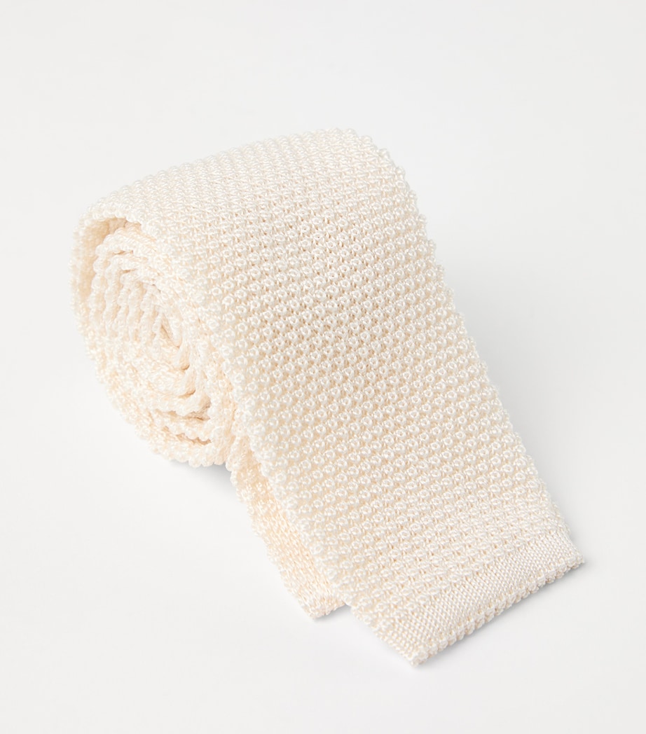 Silk Knitted Tie C159 Image 3