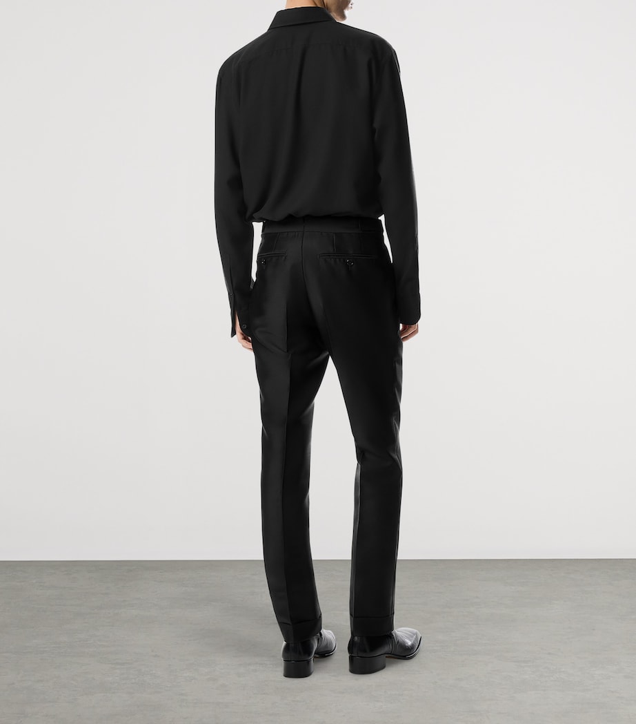 Cotton-Cashmere Shirt LB999 Image 3