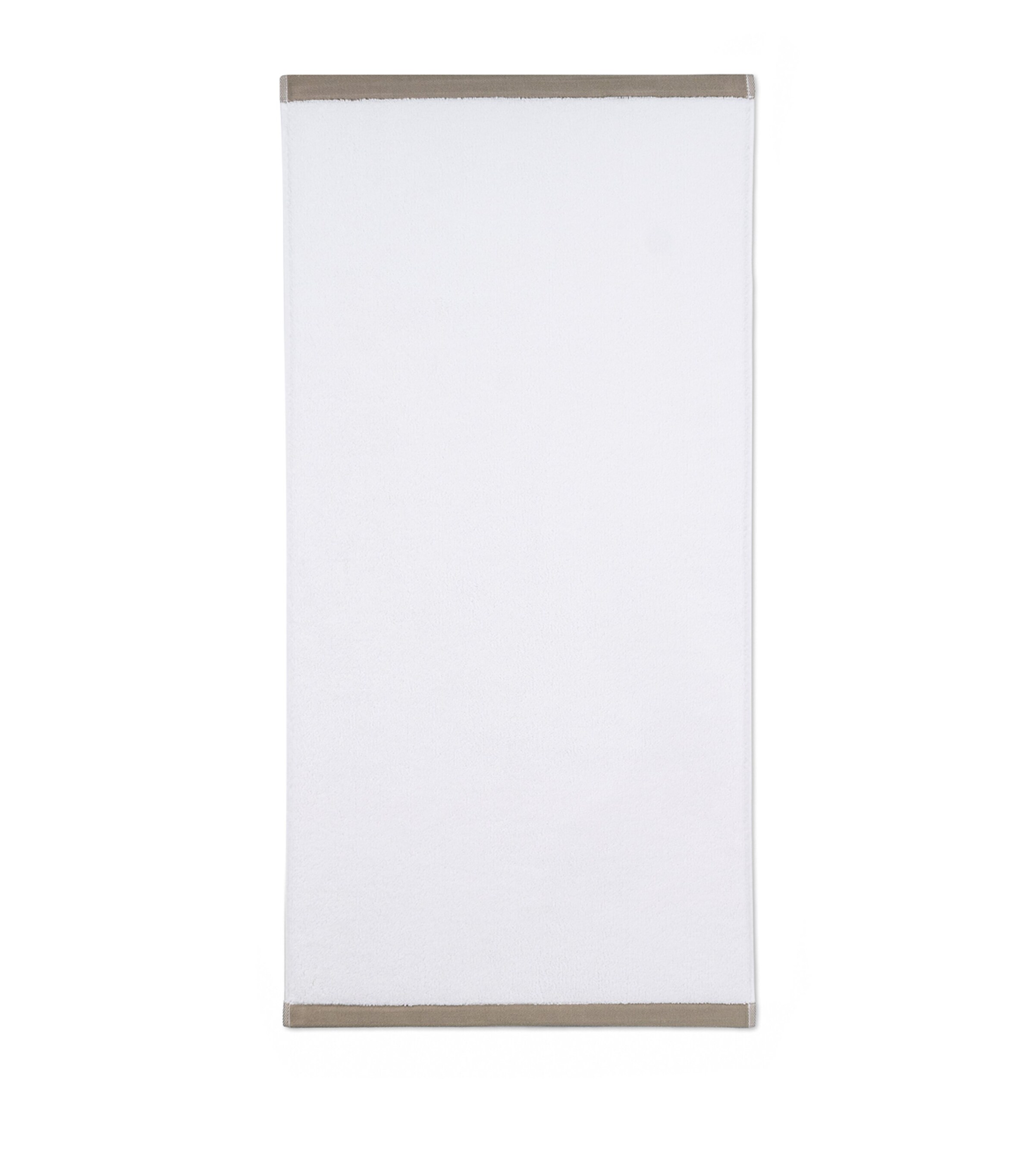 Hamam Organic Cotton Vesta Bath Towel (142cm x 76cm) White/vapour Image 2