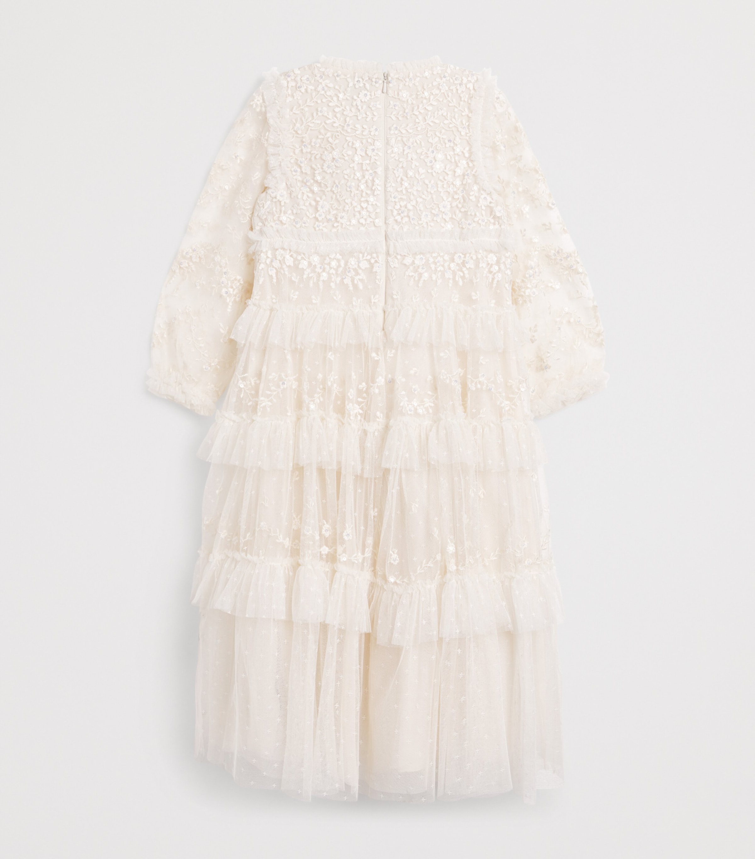 Embroidered Blossom Lace Dress (4-6 Years) CRMCREAM Image 2